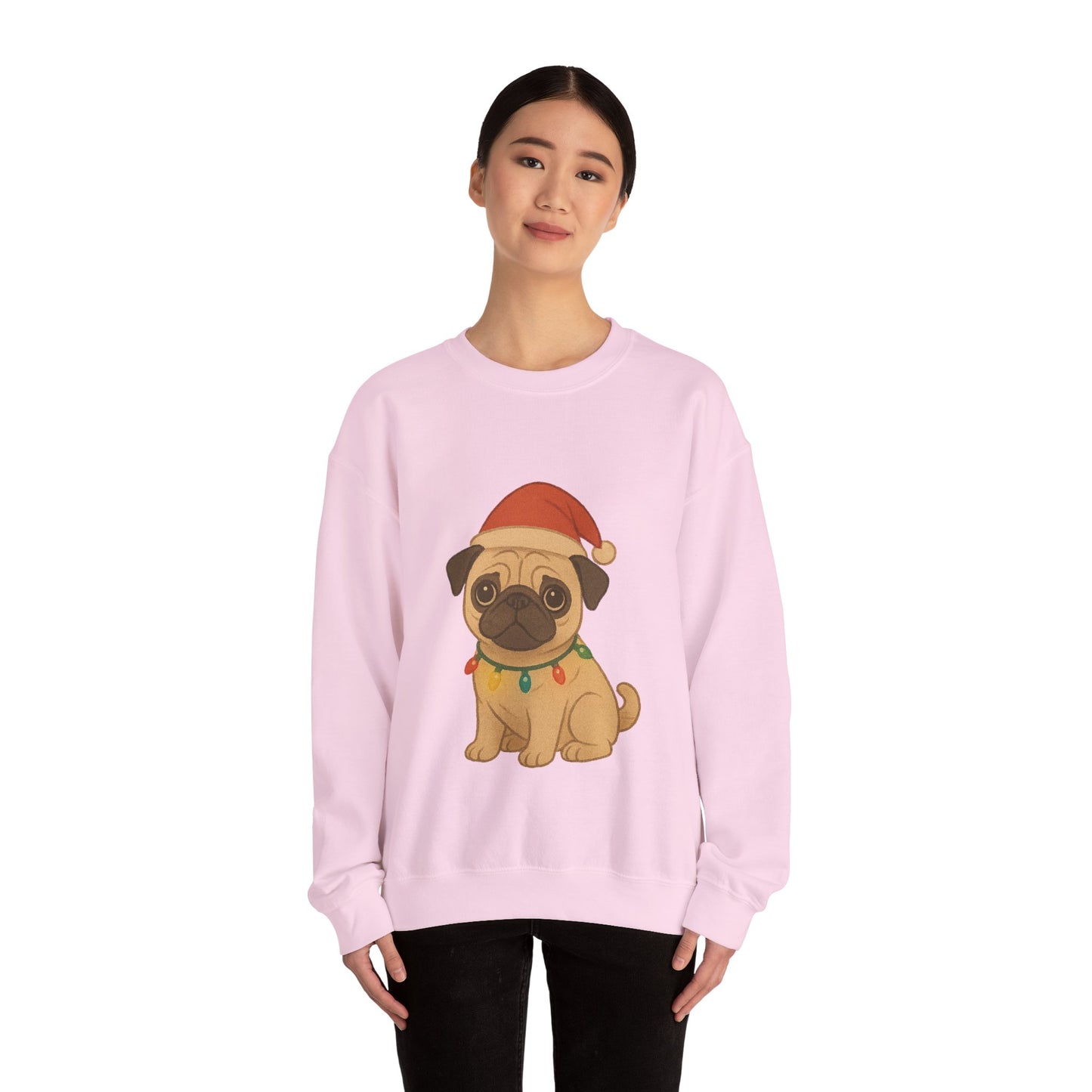 Christmas Pug Puppy Jumper