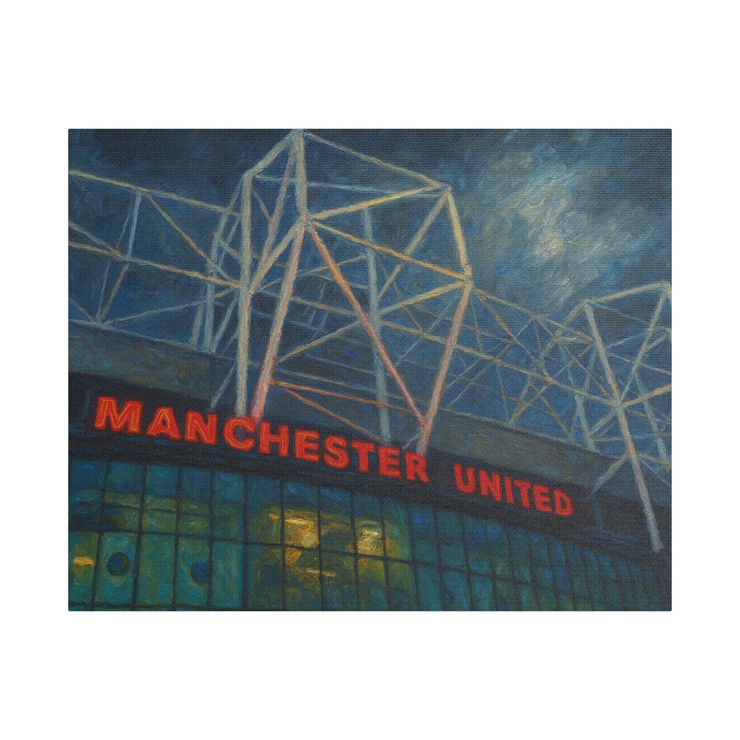 Manchester United Old Trafford Canvas Print