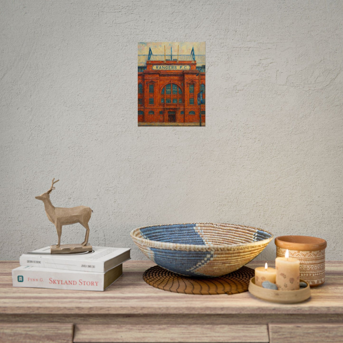 Ibrox Stadium Rangers FC Rolled Posters