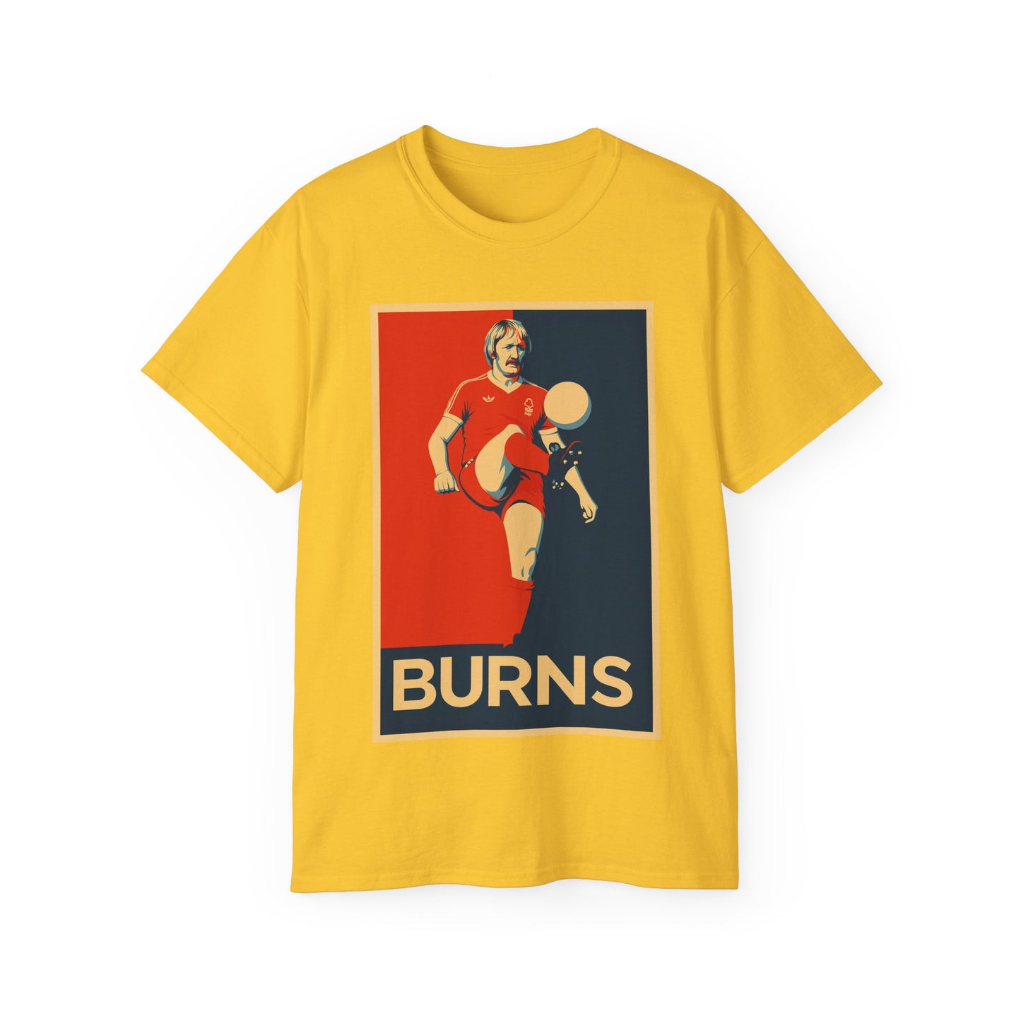 Kenny Burns Nottingham Forest Kick T-Shirt