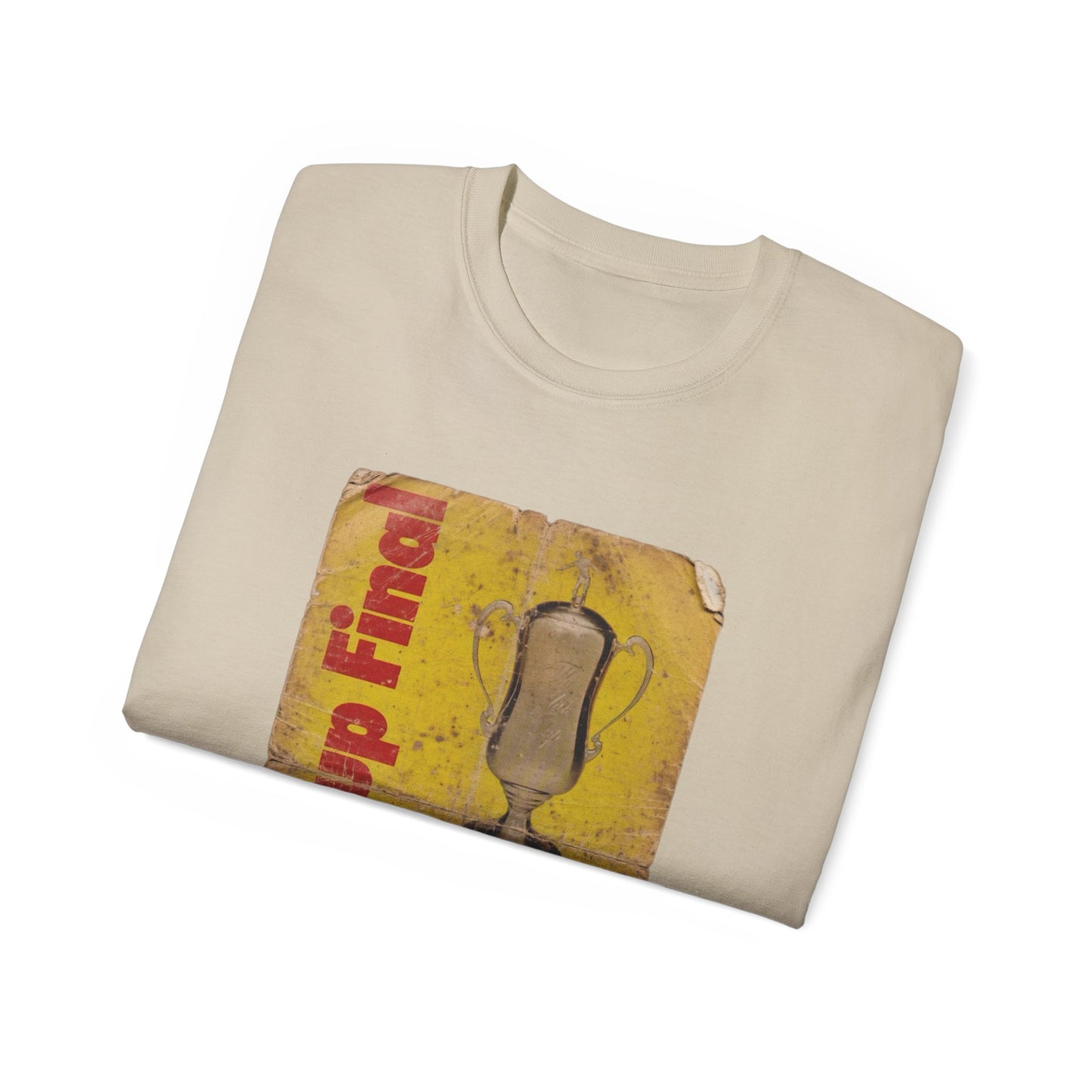 1985 Milk Cup Final Norwich City Sunderland Programme Poster Unisex Ultra Cotton Tee