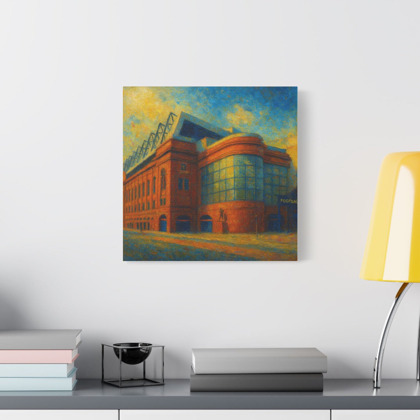 Rangers FC Ibrox Stadium Canvas Wall Art