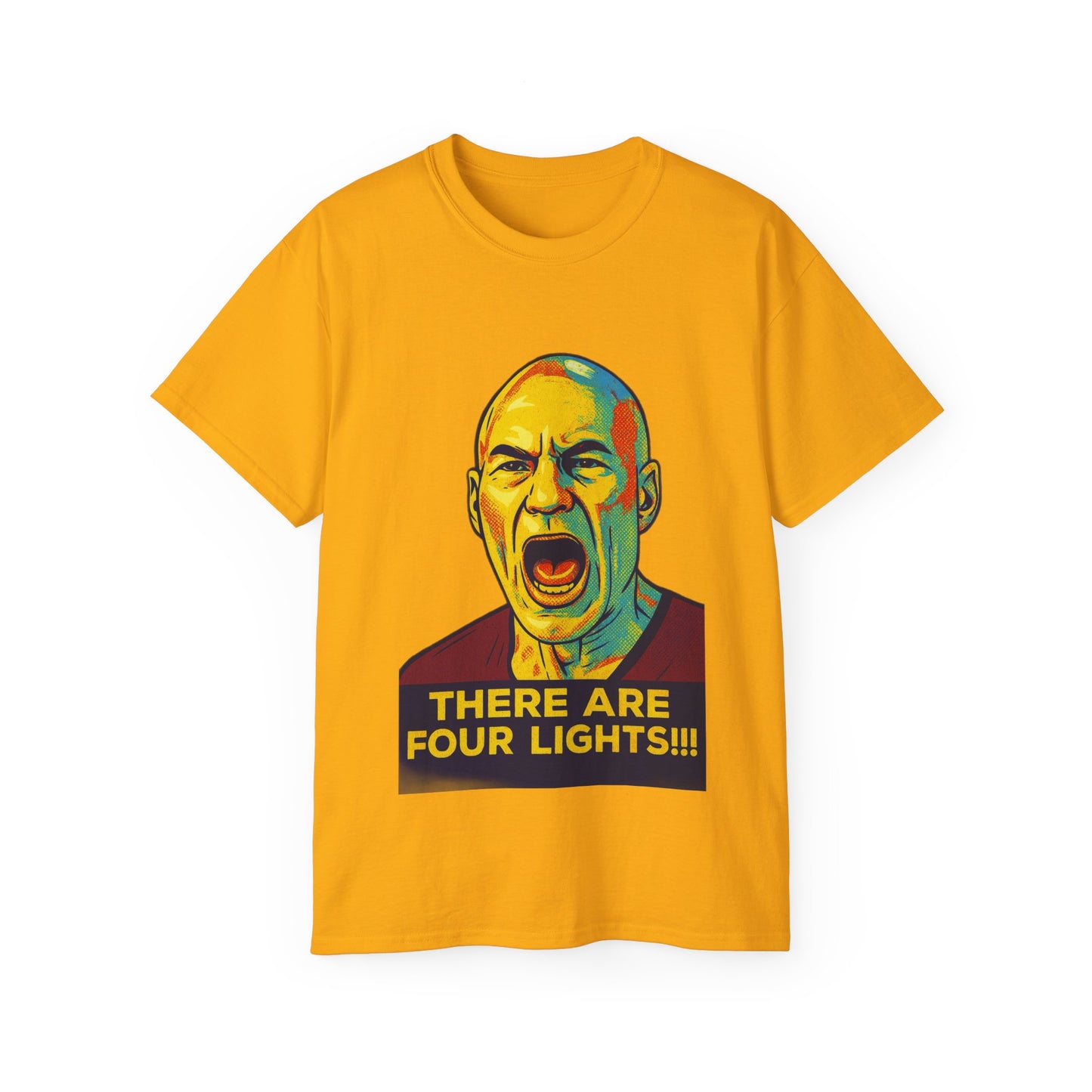 Star Trek Captain Picard Four Lights T-Shirt