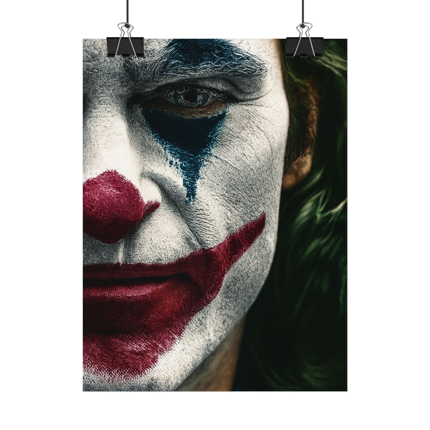 Joker Half Face Poster