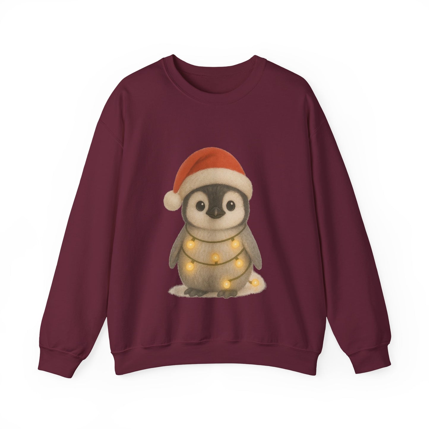 Cozy Penguin Chick Christmas Jumper