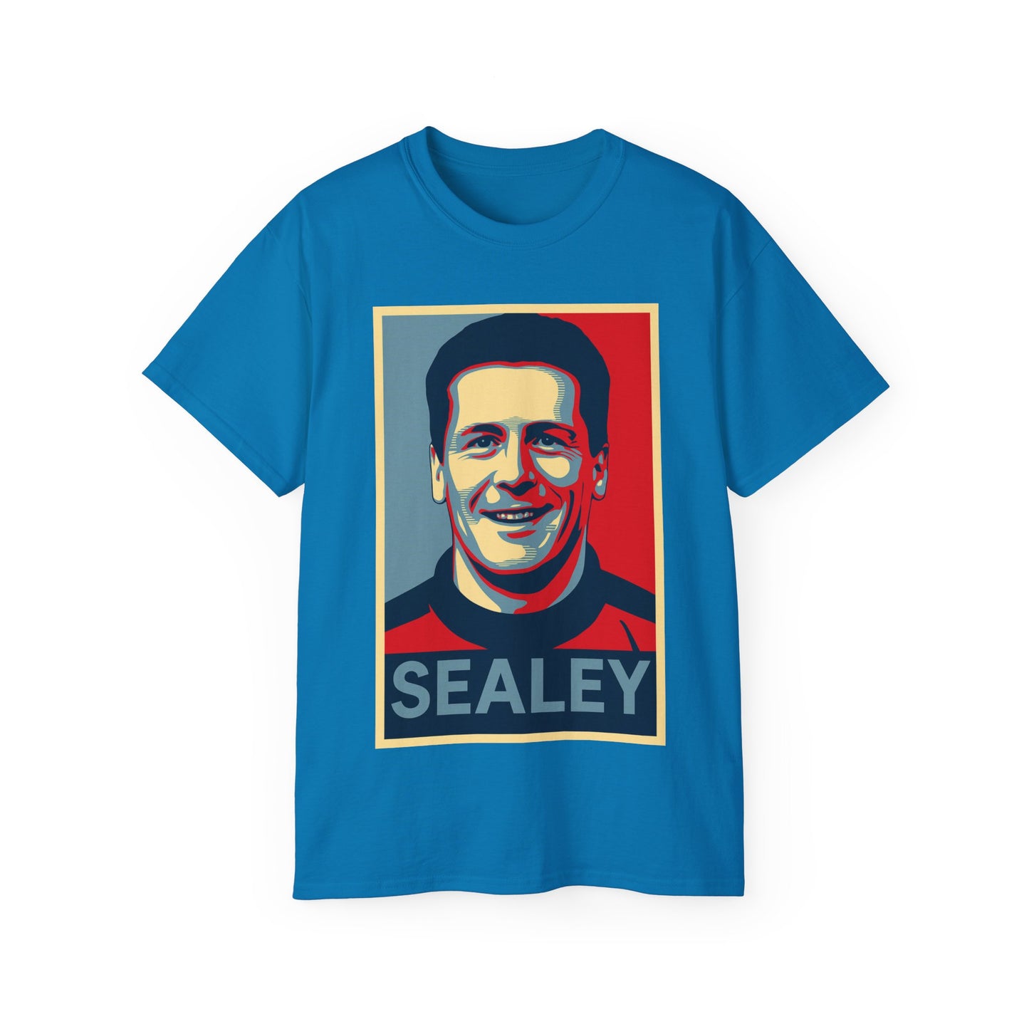 Les Sealey Hope Poster T-Shirt - Manchester United Luton Town
