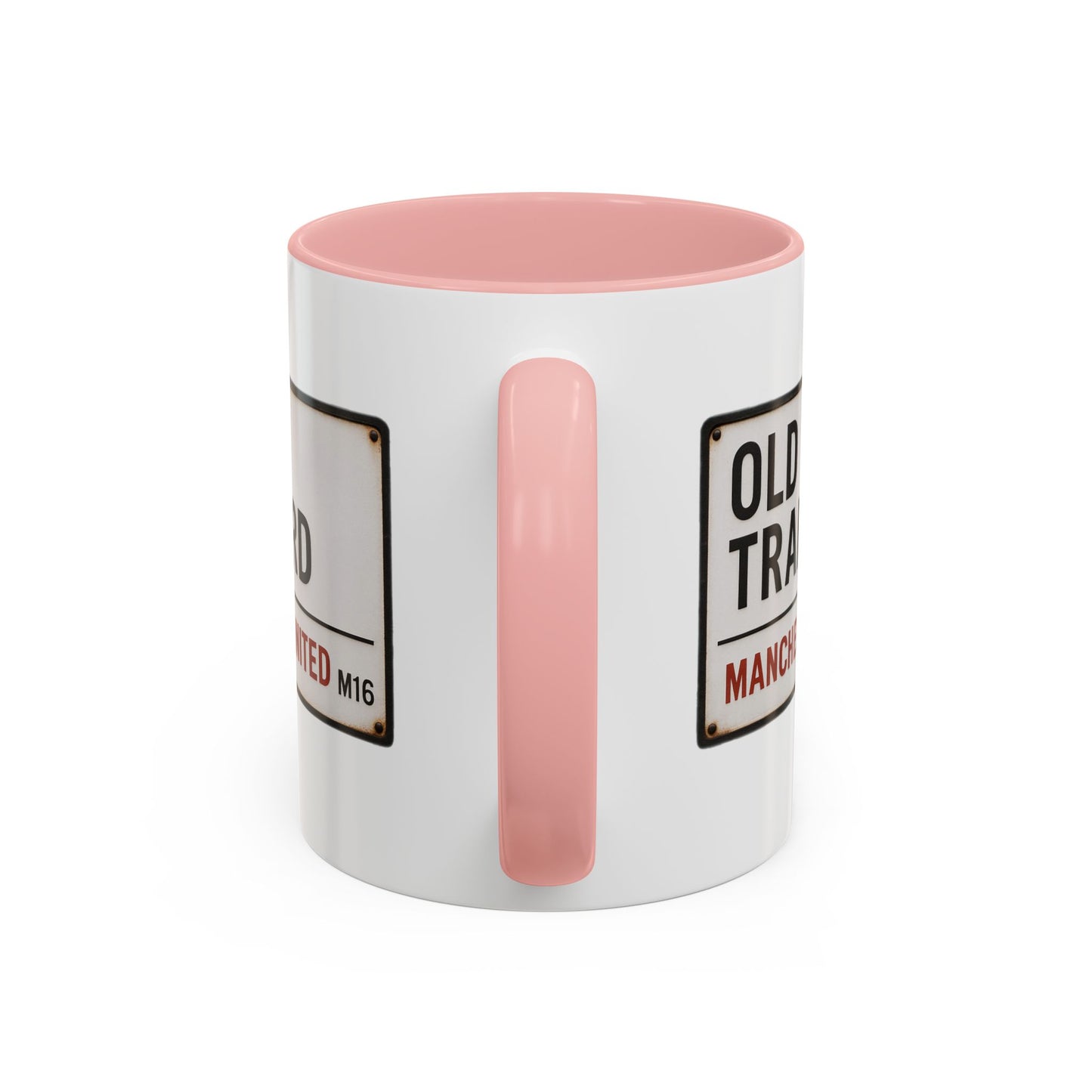 Manchester United Old Trafford Road Sign Mug