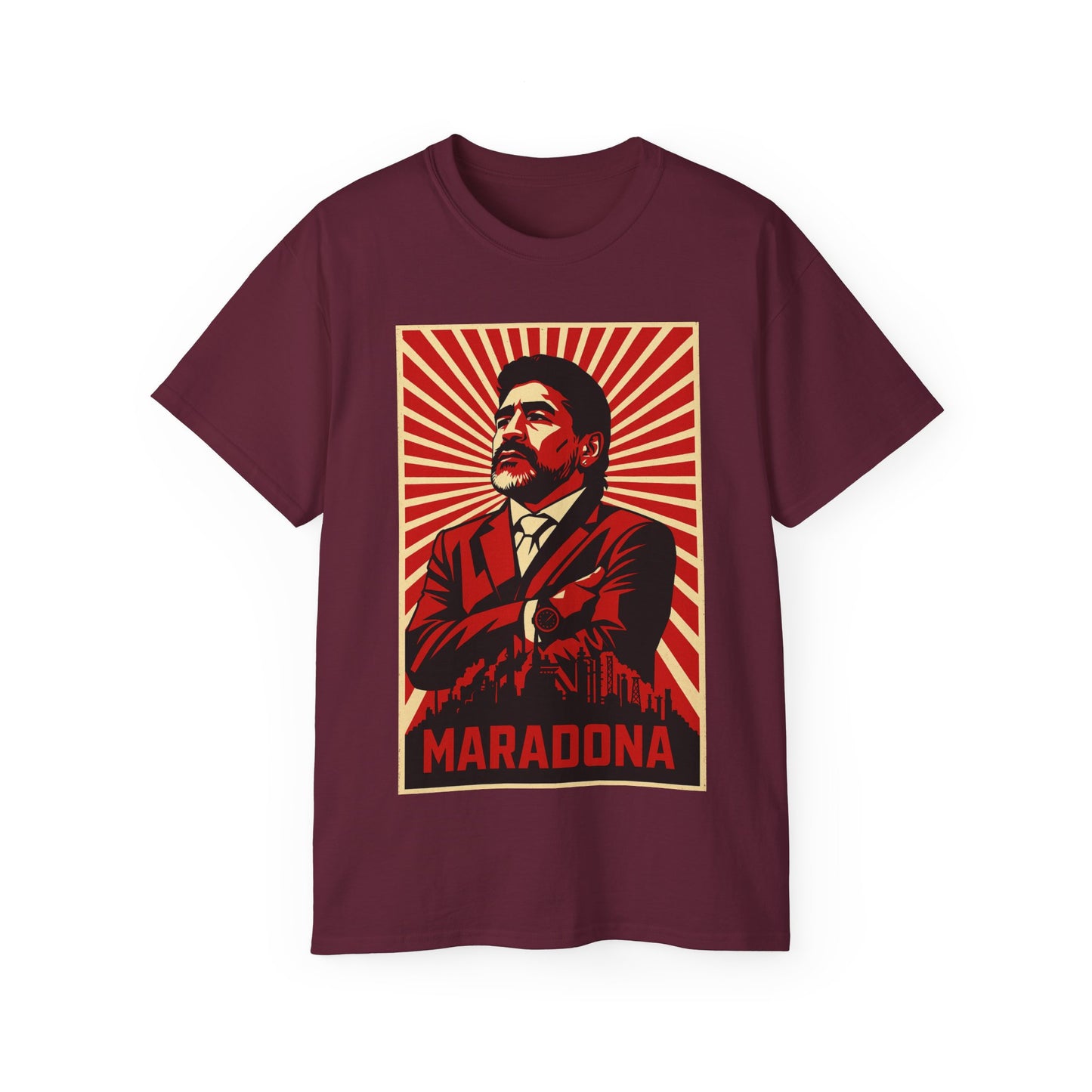 Maradona Propaganda Poster T-Shirt - Argentina