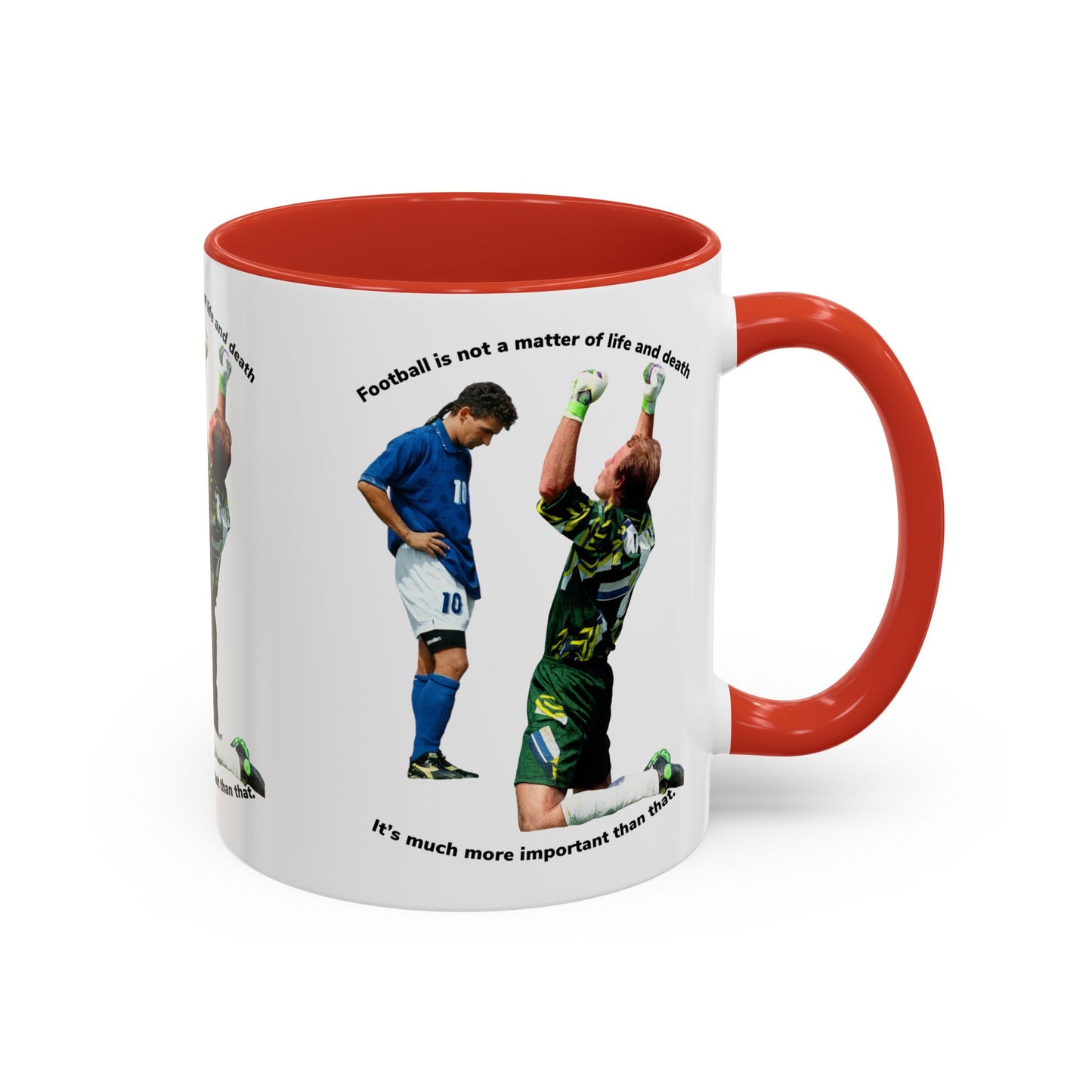 Roberto Baggio Football Life and Death Mug