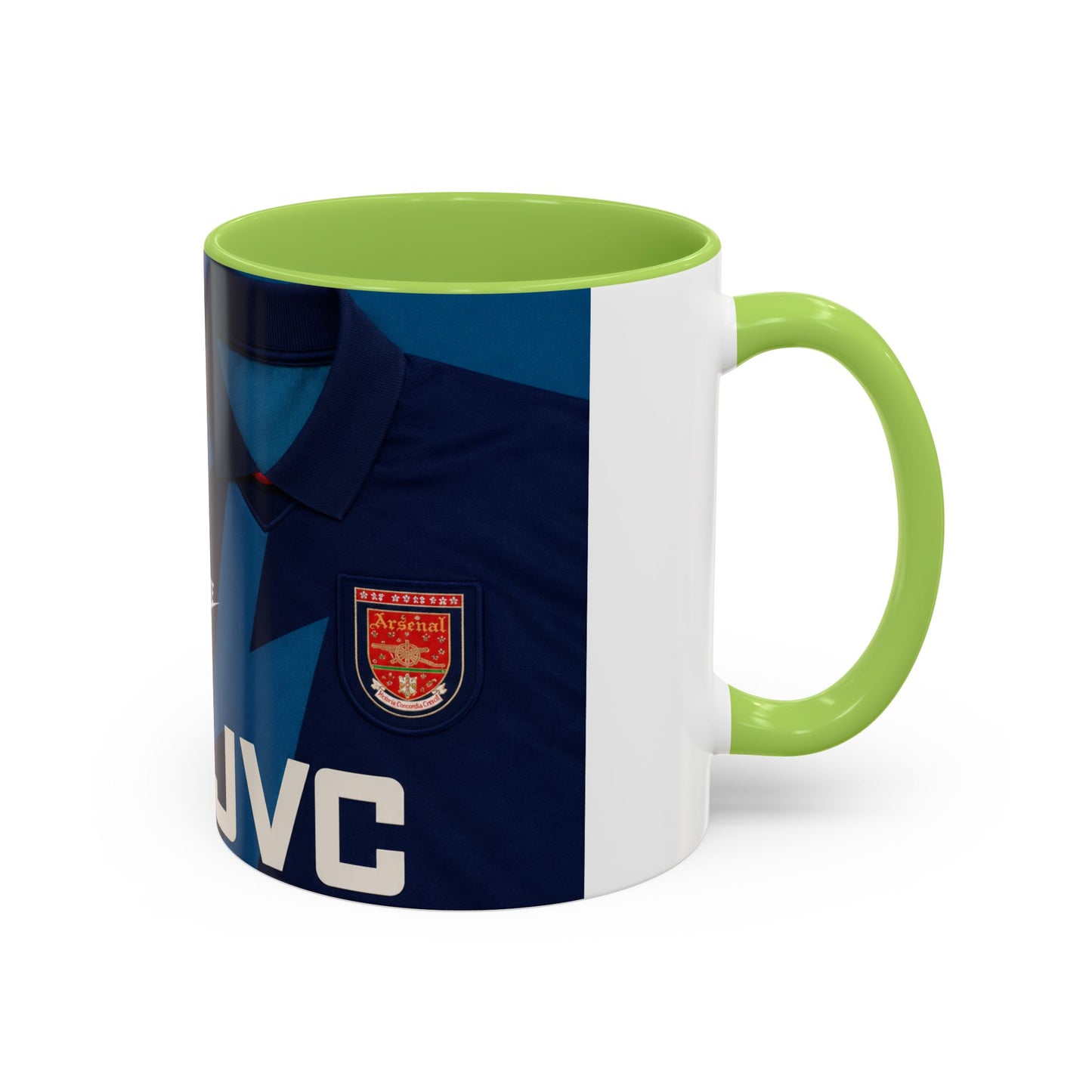 Arsenal 1995-96 Away Accent Coffee Mug (11, 15oz)