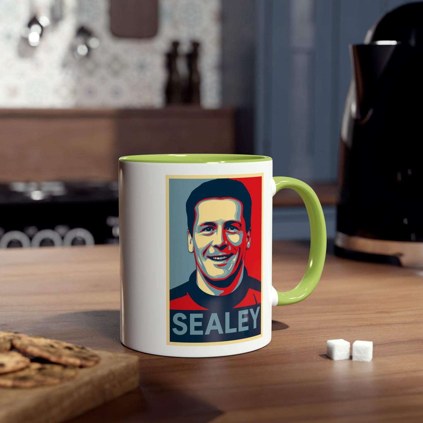Les Sealey Hope Poster Mug - Manchester United