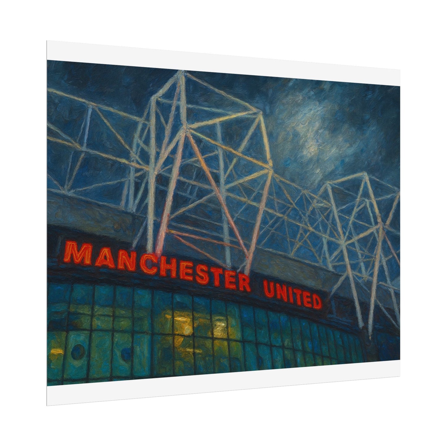 Manchester United Old Trafford Rolled Poster