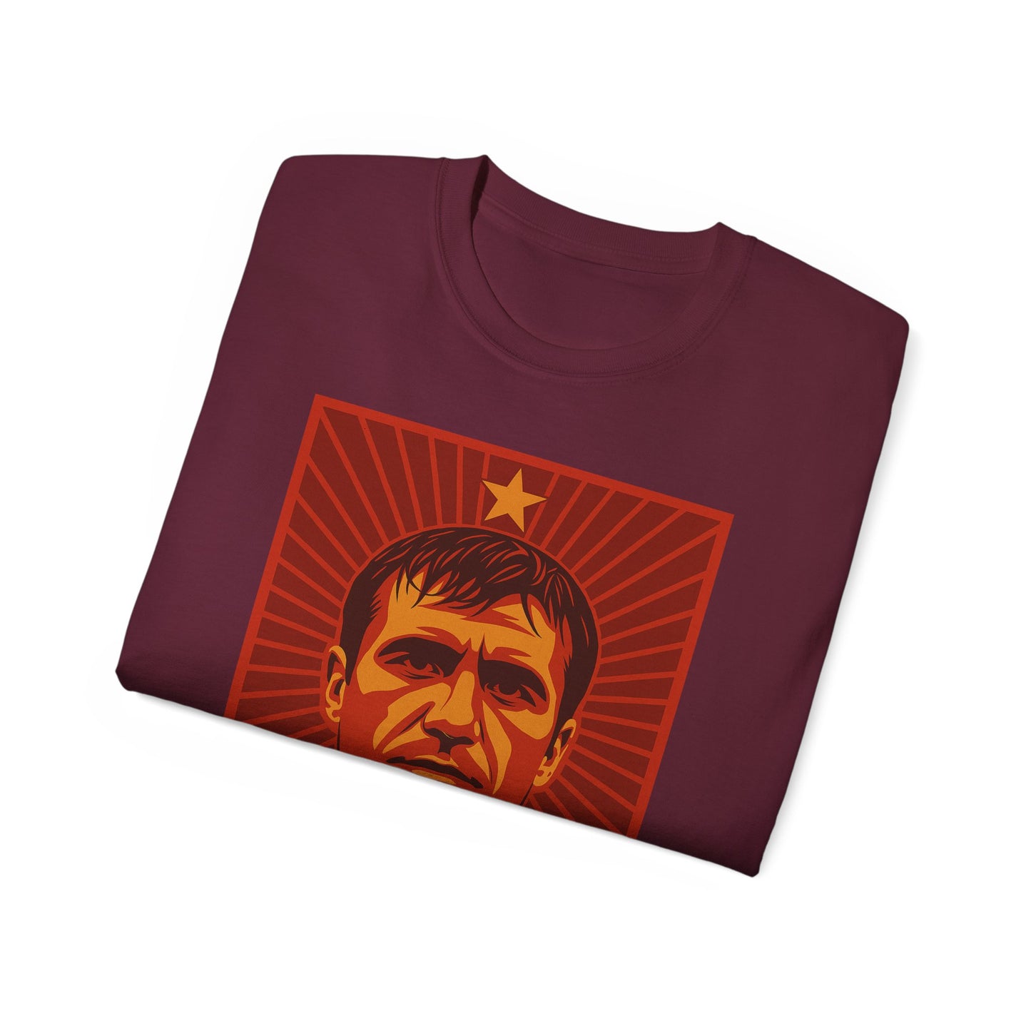 Gheorghe Hagi Propaganda Poster - Romania