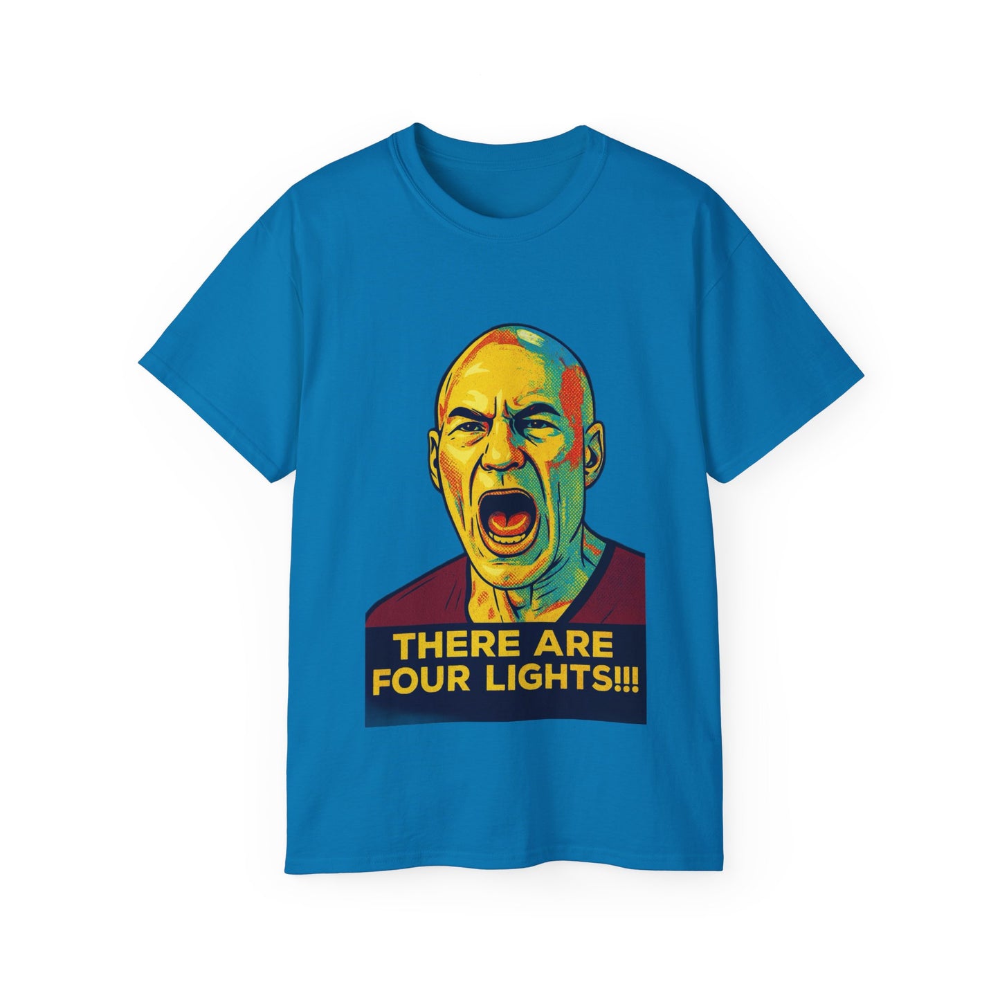 Star Trek Captain Picard Four Lights T-Shirt