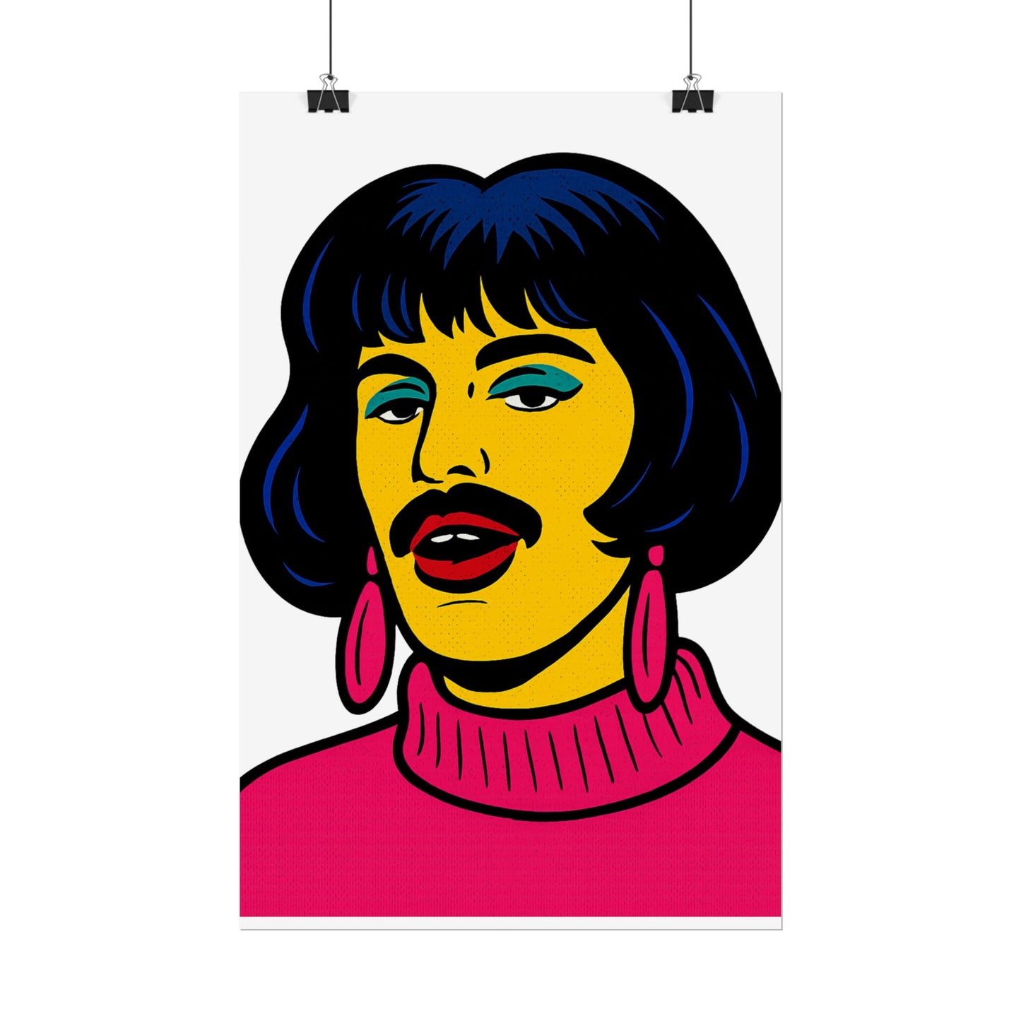 Mercury Pop Art I Want To Break Free Poster