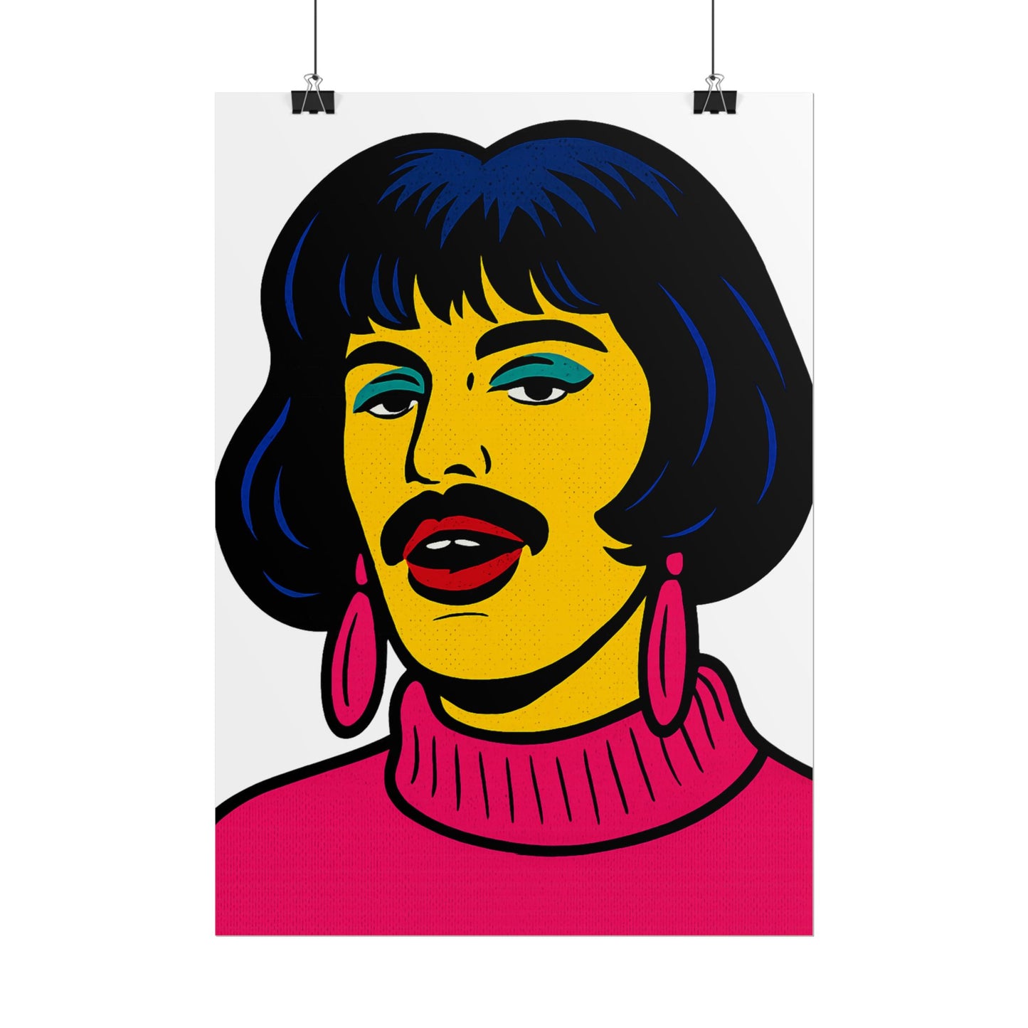 Mercury Pop Art I Want To Break Free Poster