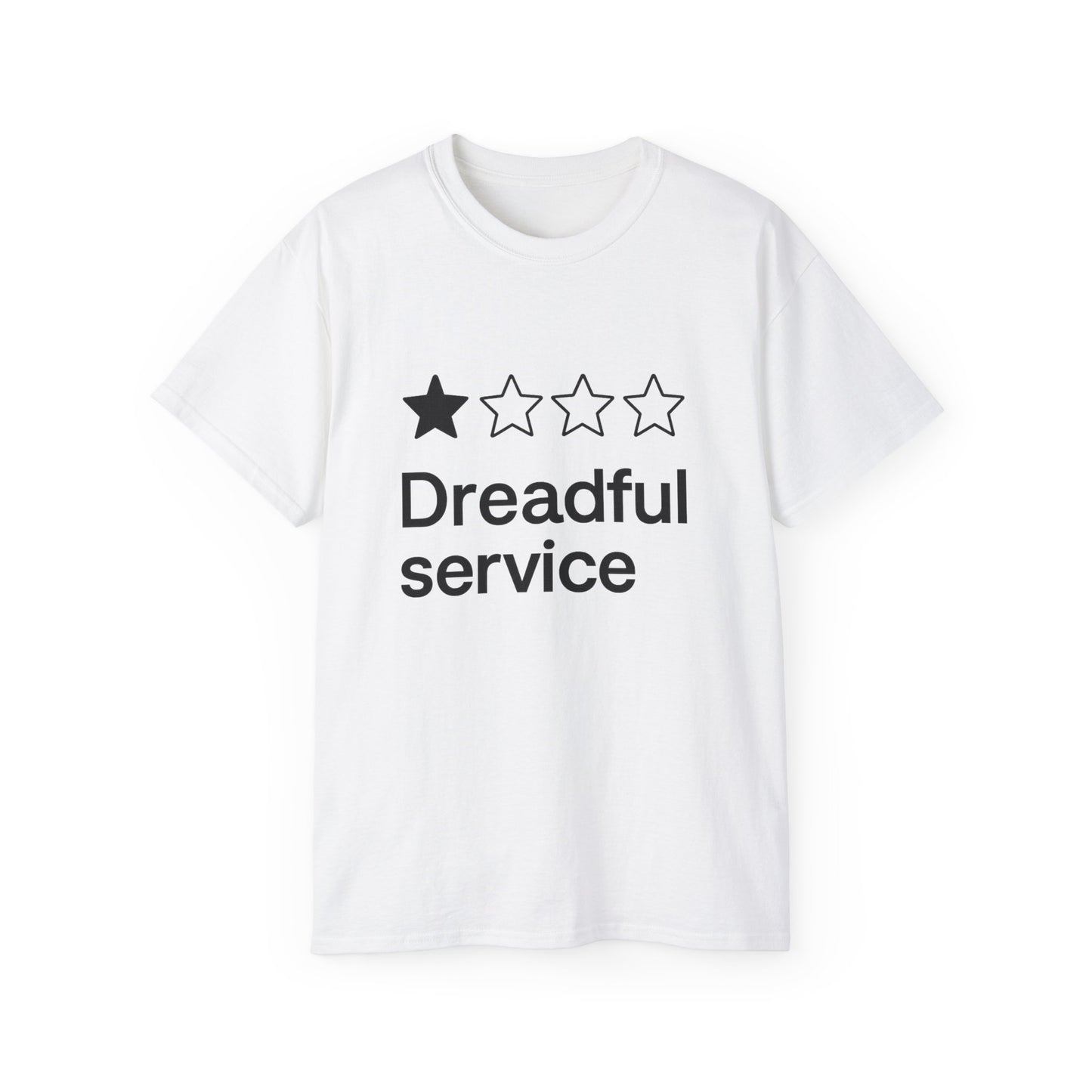 One Star Dreadful Service T-Shirt