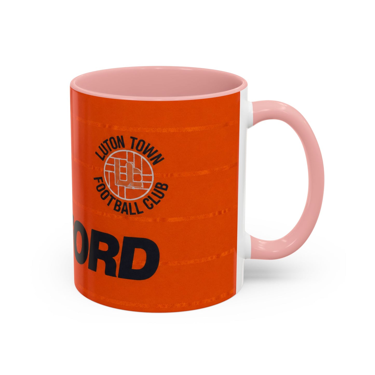 Luton Town 1990s Away Accent Coffee Mug (11, 15oz)