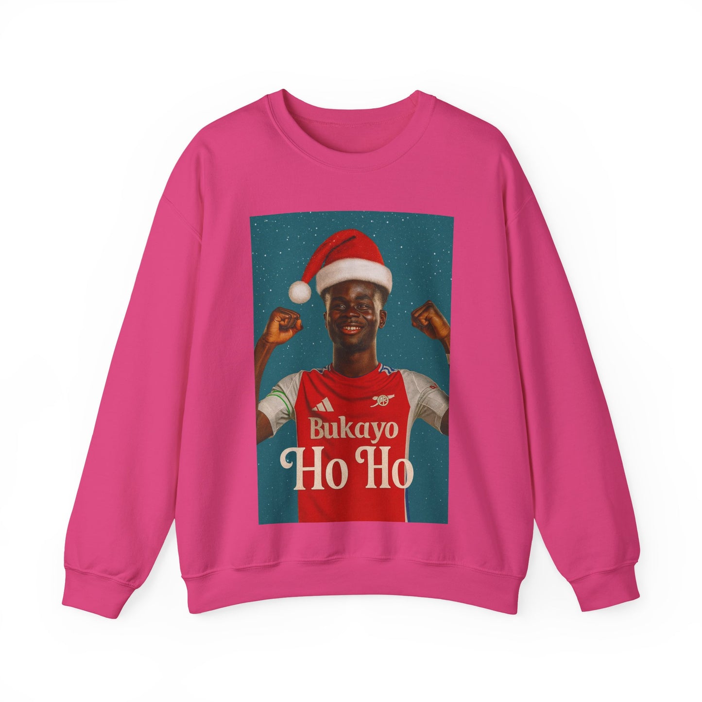 Bukayo Saka Arsenal Christmas Jumper