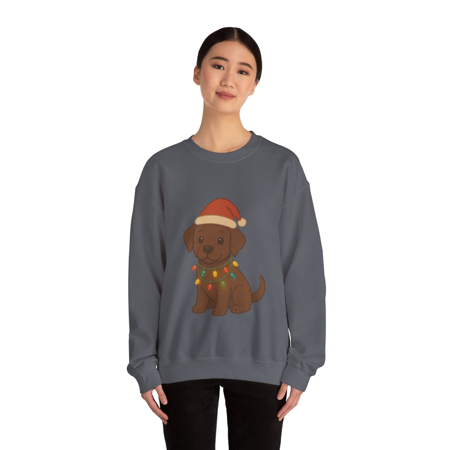 Christmas Chocolate Labrador Sweatshirt