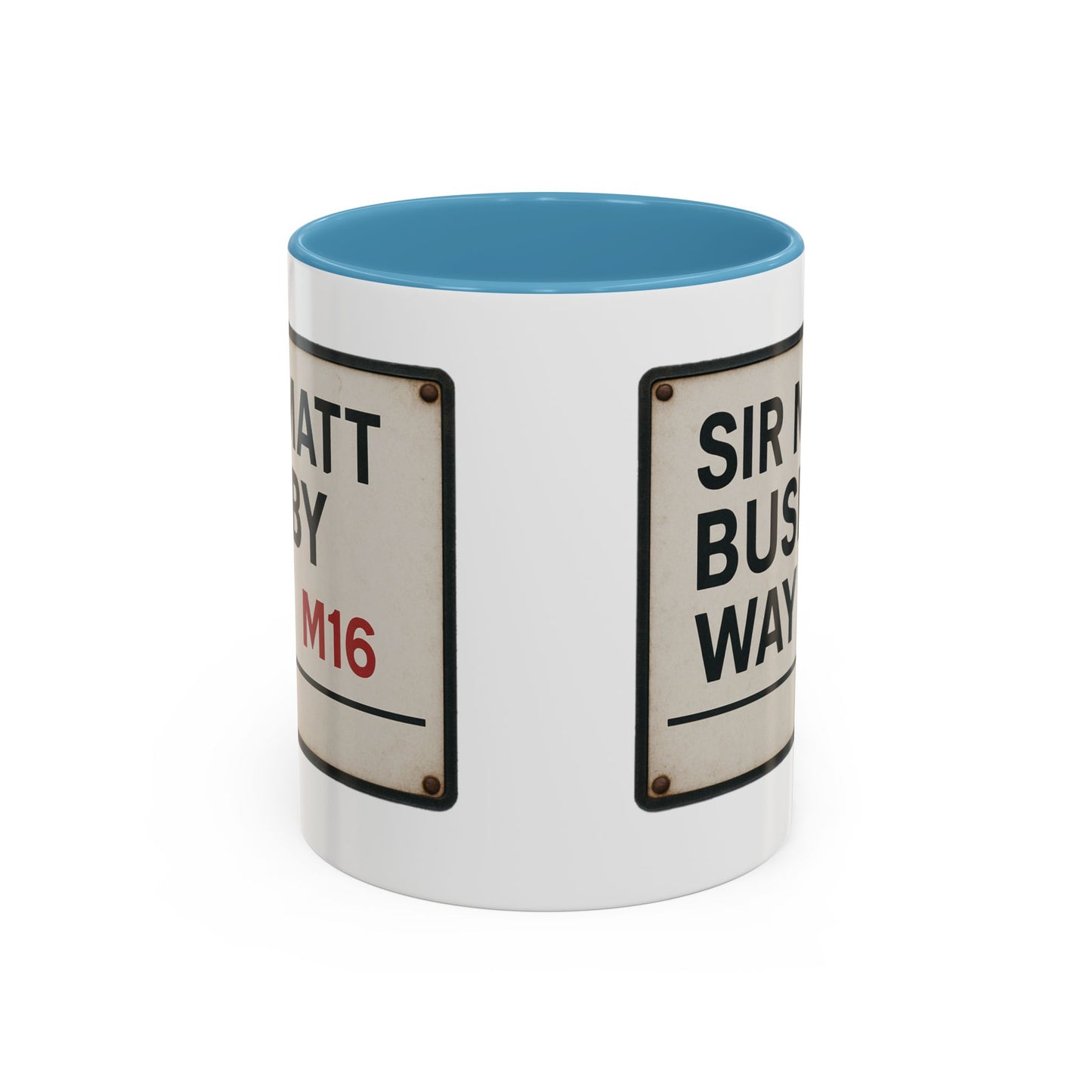 Sir Matt Busby Way Manchester United Mug