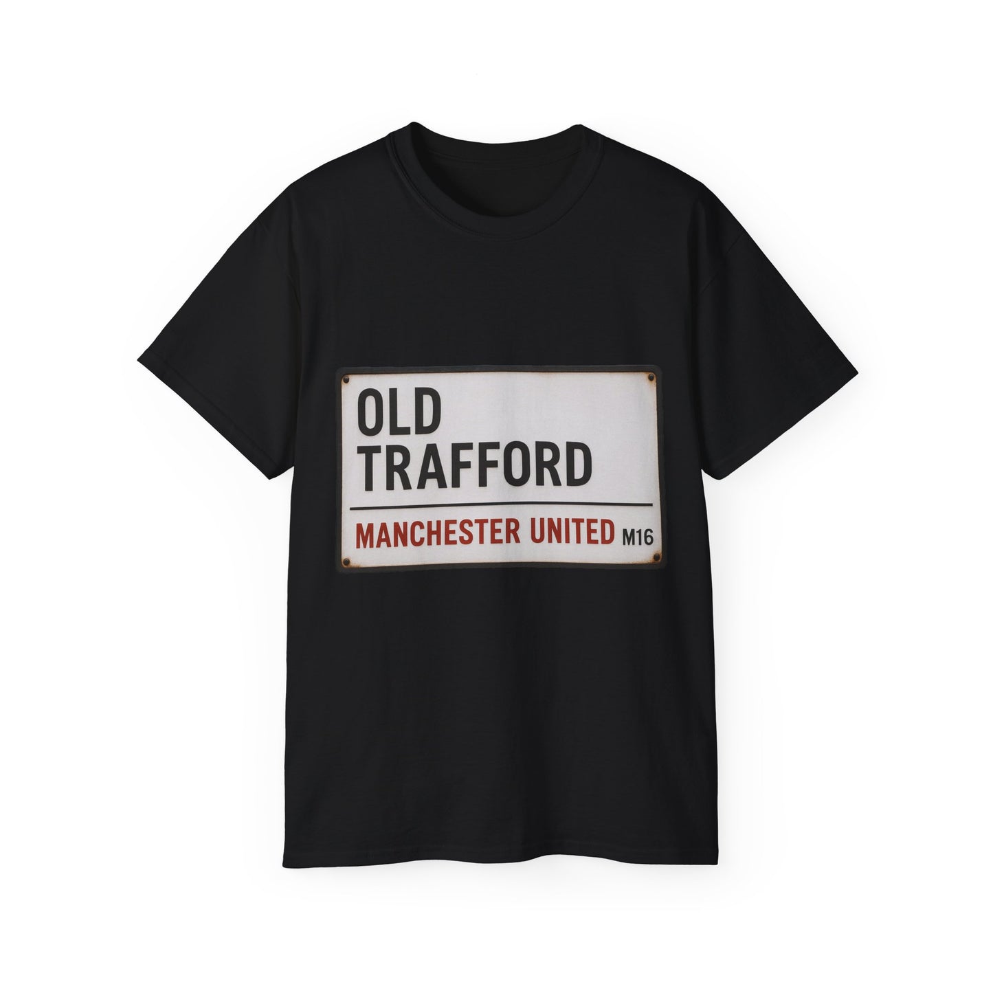 Manchester United Old Trafford Road Sign T-Shirt