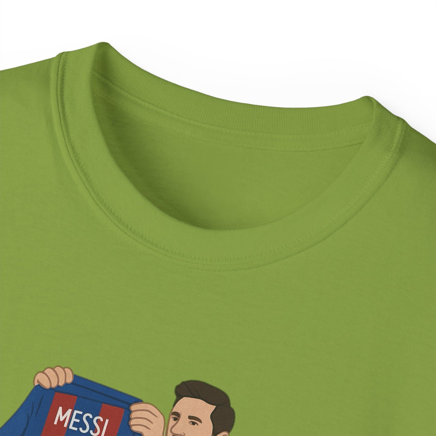 Lionel Messi Cartoon Subbuteo T-Shirt - Barcelona