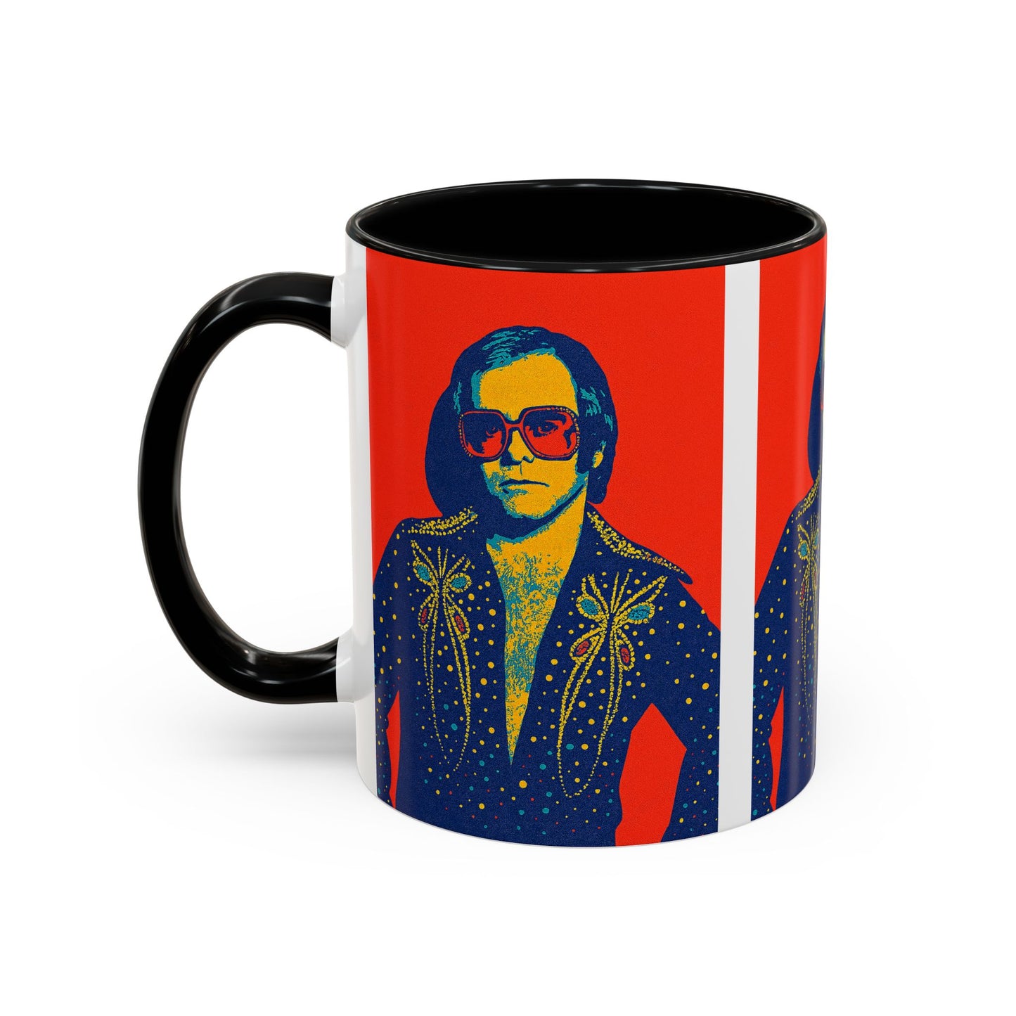E. John Pop Art Mug