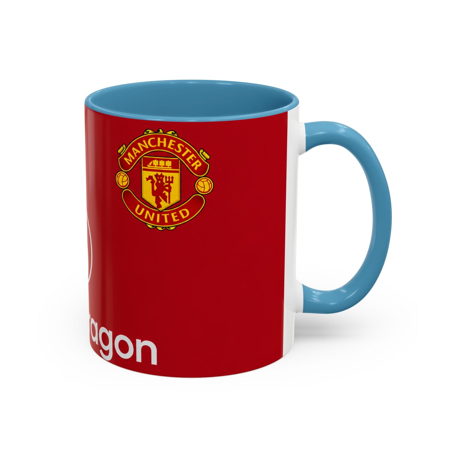 Manchester United Shirt Accent Coffee Mug (11, 15oz)