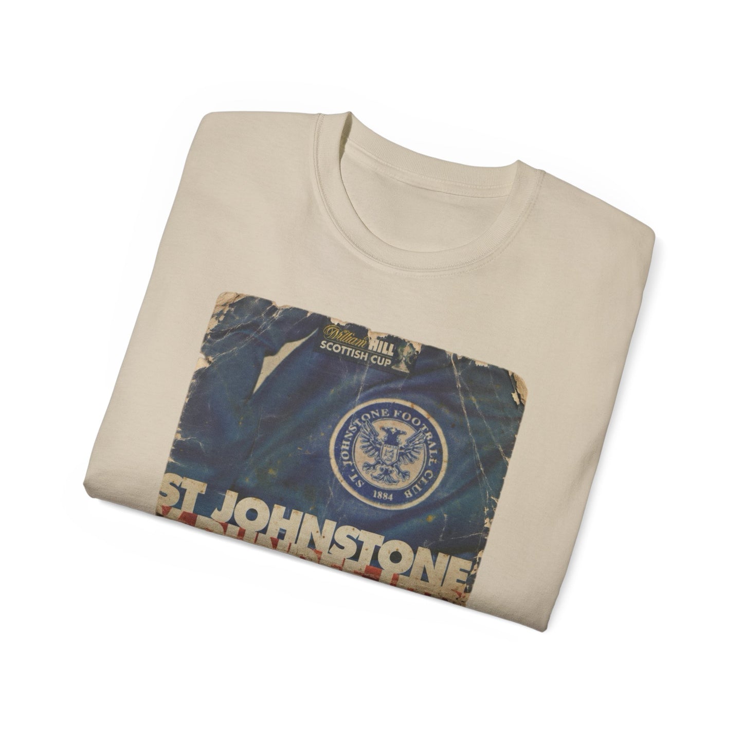 2014 Scottish Challenge Cup Final Dundee United St Johnstone Programme Poster Unisex Ultra Cotton Tee