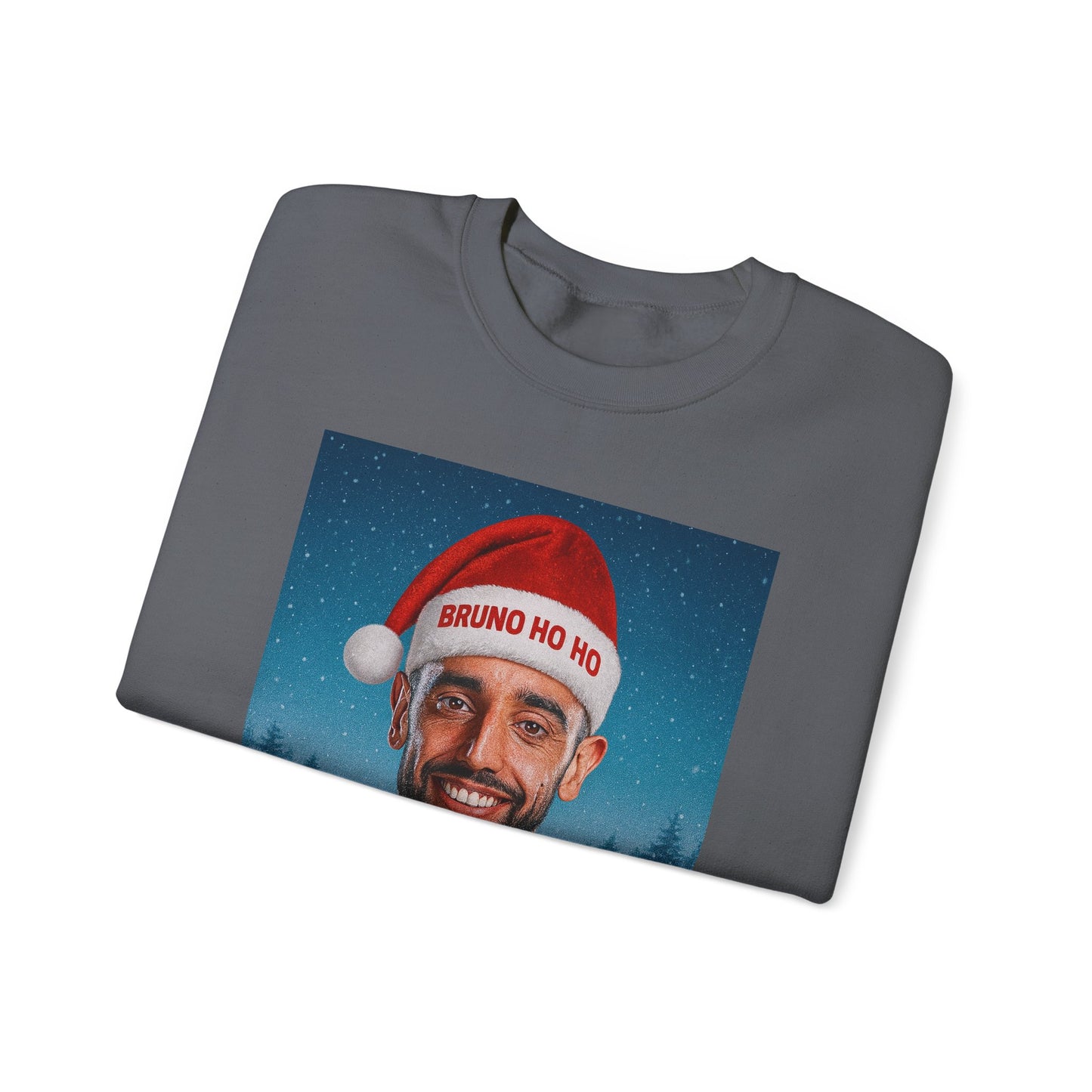 Bruno Ho Ho Ho Bruno Fernandes Manchester United Christmas Jumper