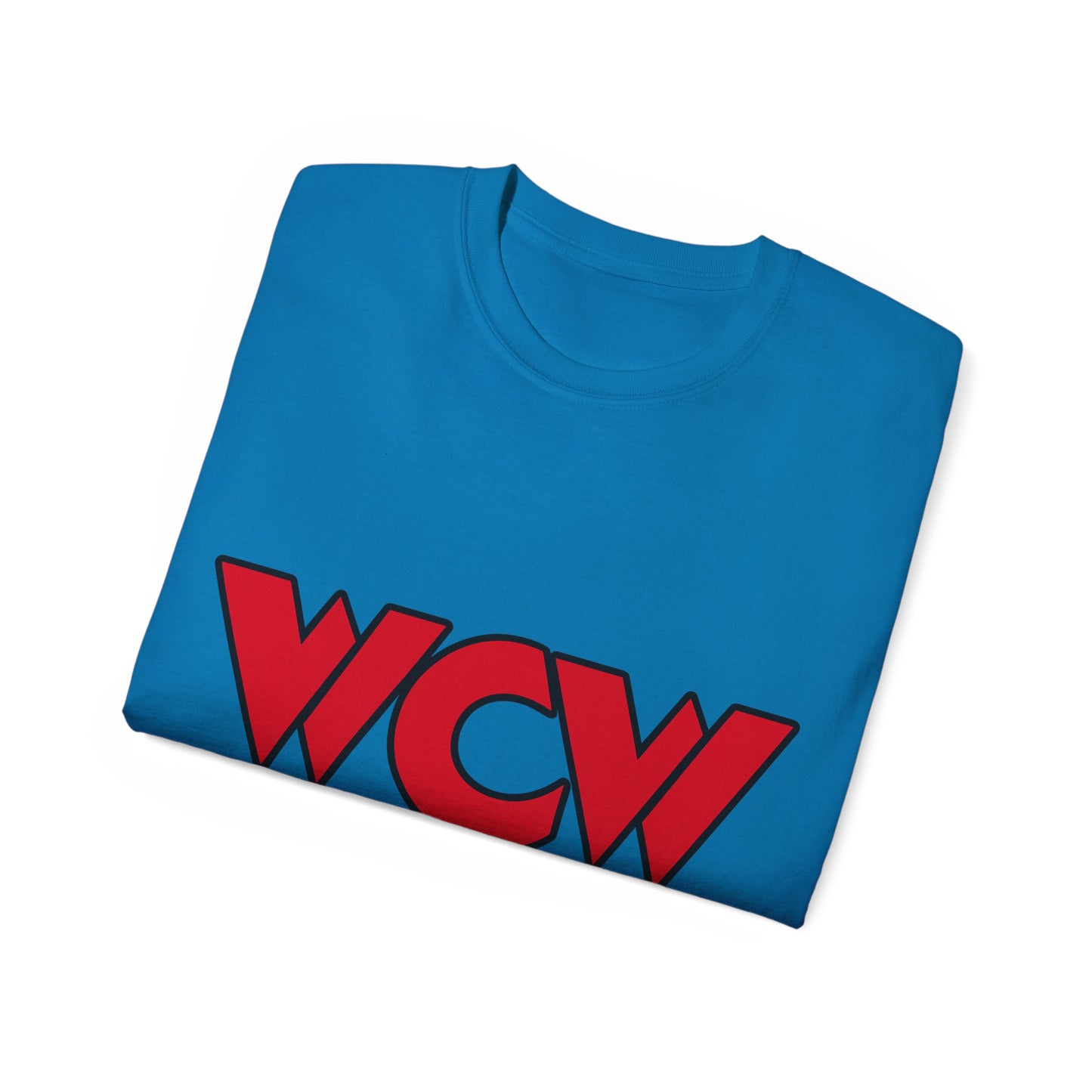 WCW Logo Red Unisex Ultra Cotton Tee