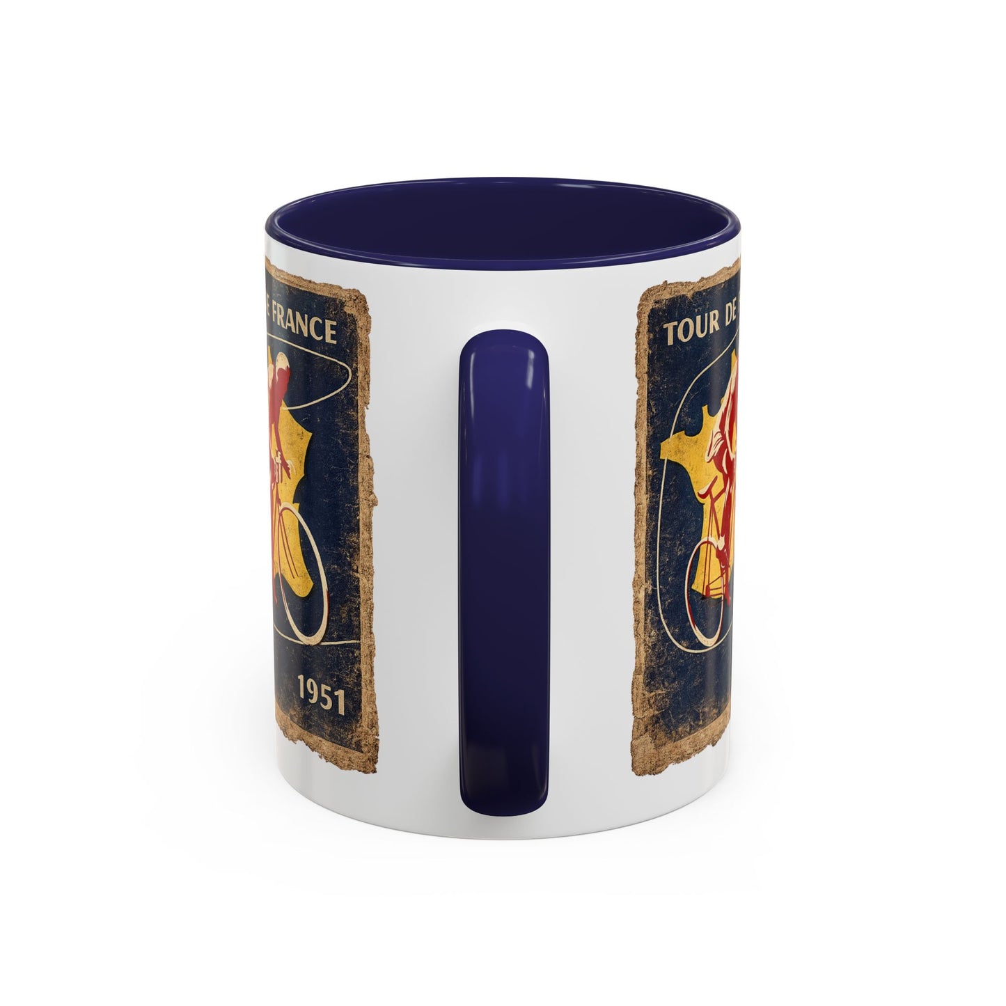 Tour de France 1951 Poster  Coffee Mug (11, 15oz)