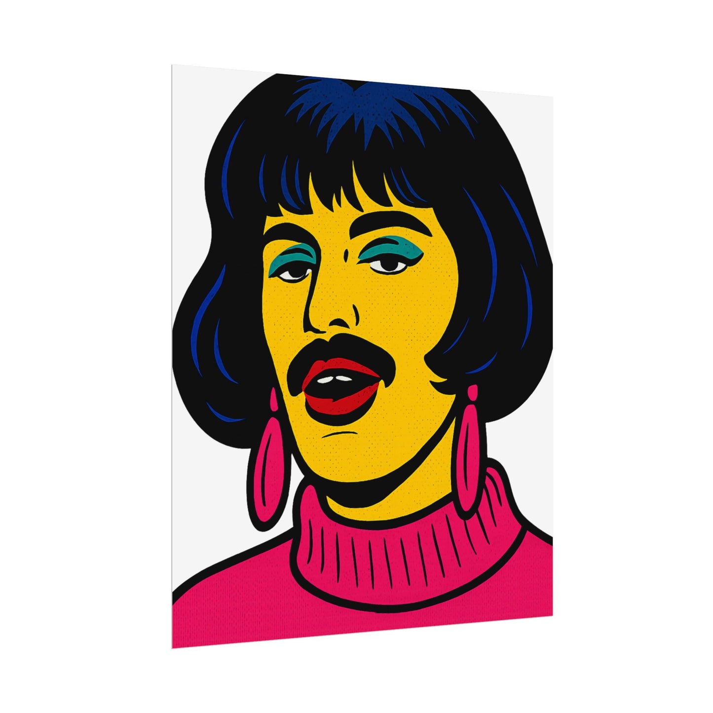 Mercury Pop Art I Want To Break Free Poster