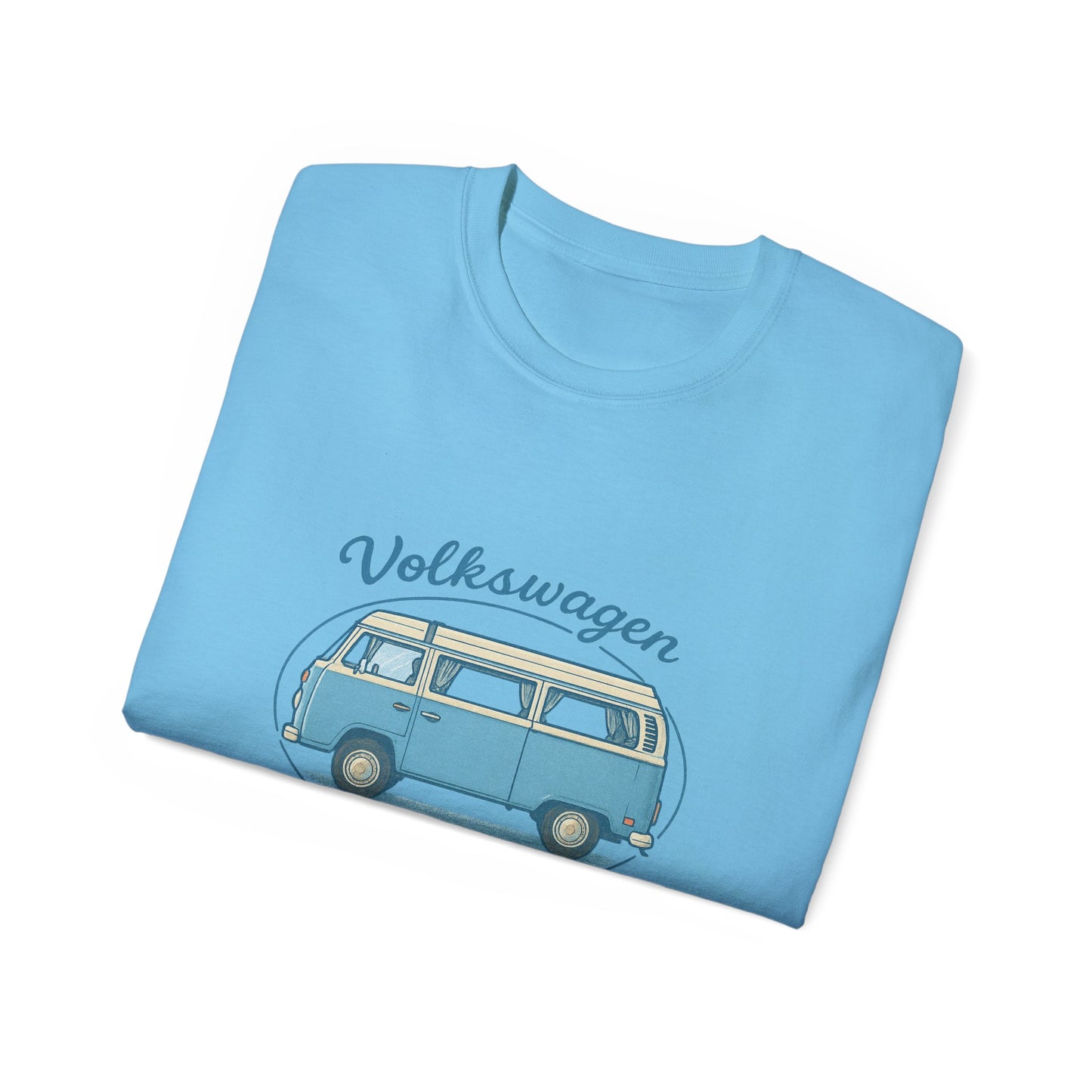 Volkswagen Camper Van Blue Side T-Shirt