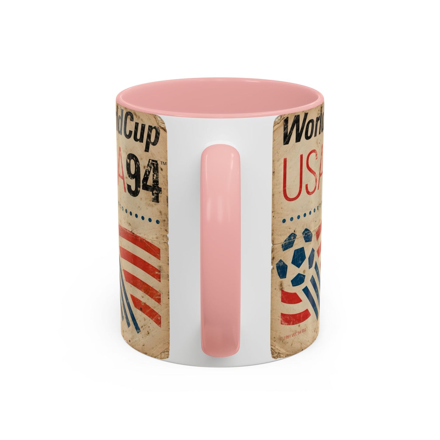 USA 94 World Cup Ball and Stripes Coffee Mug (11, 15oz)