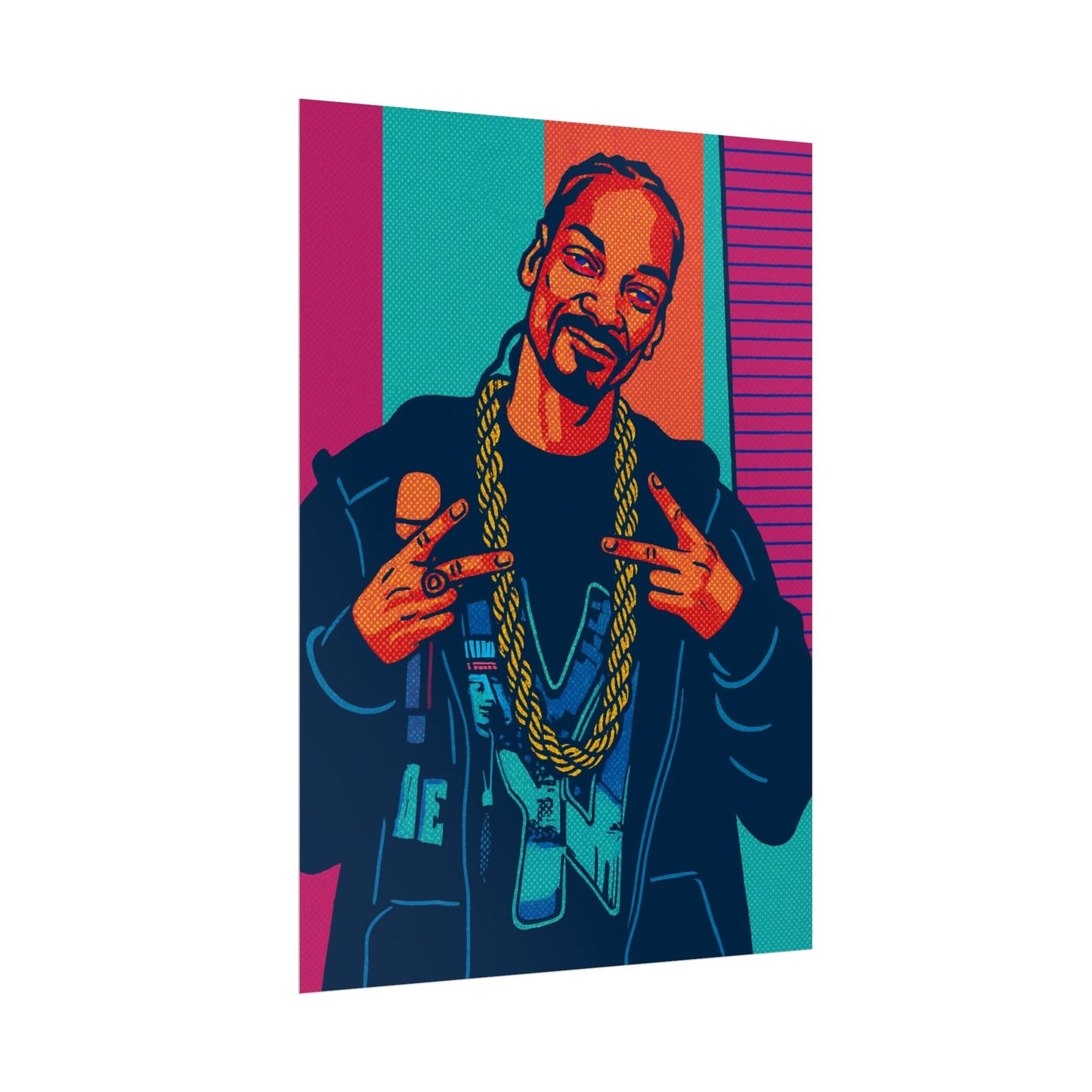 Snoop Dogg Pop Art Poster