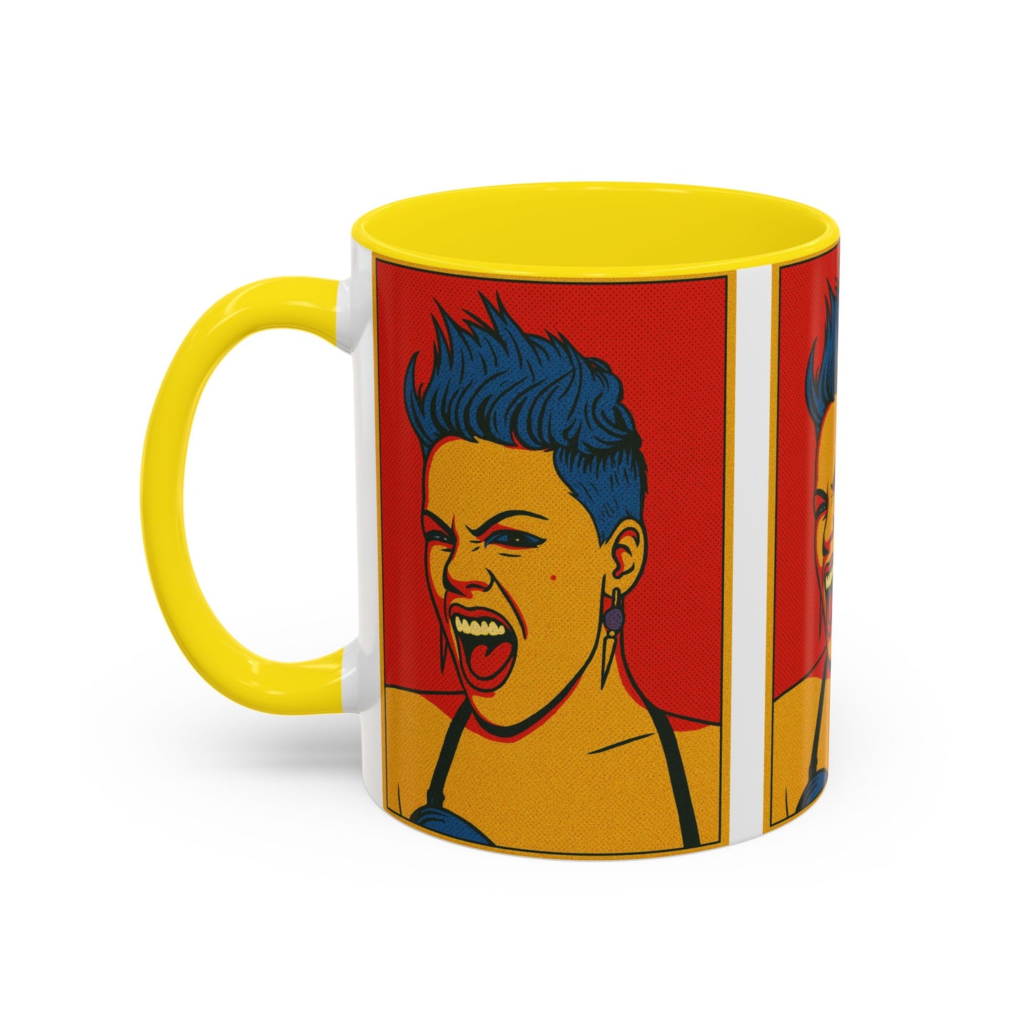 Pink Pop Art Mug