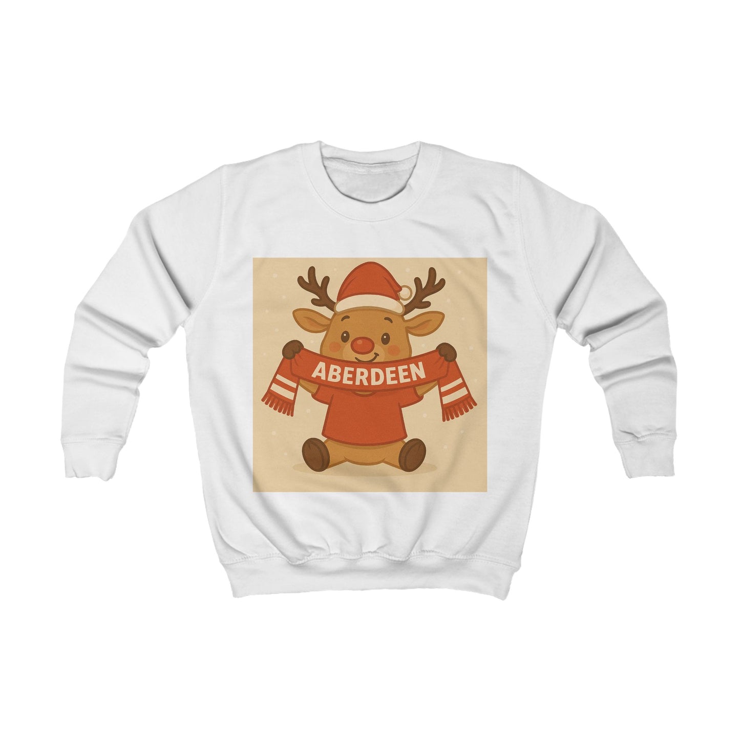 Children’s Aberdeen Reindeer Christmas Jumper