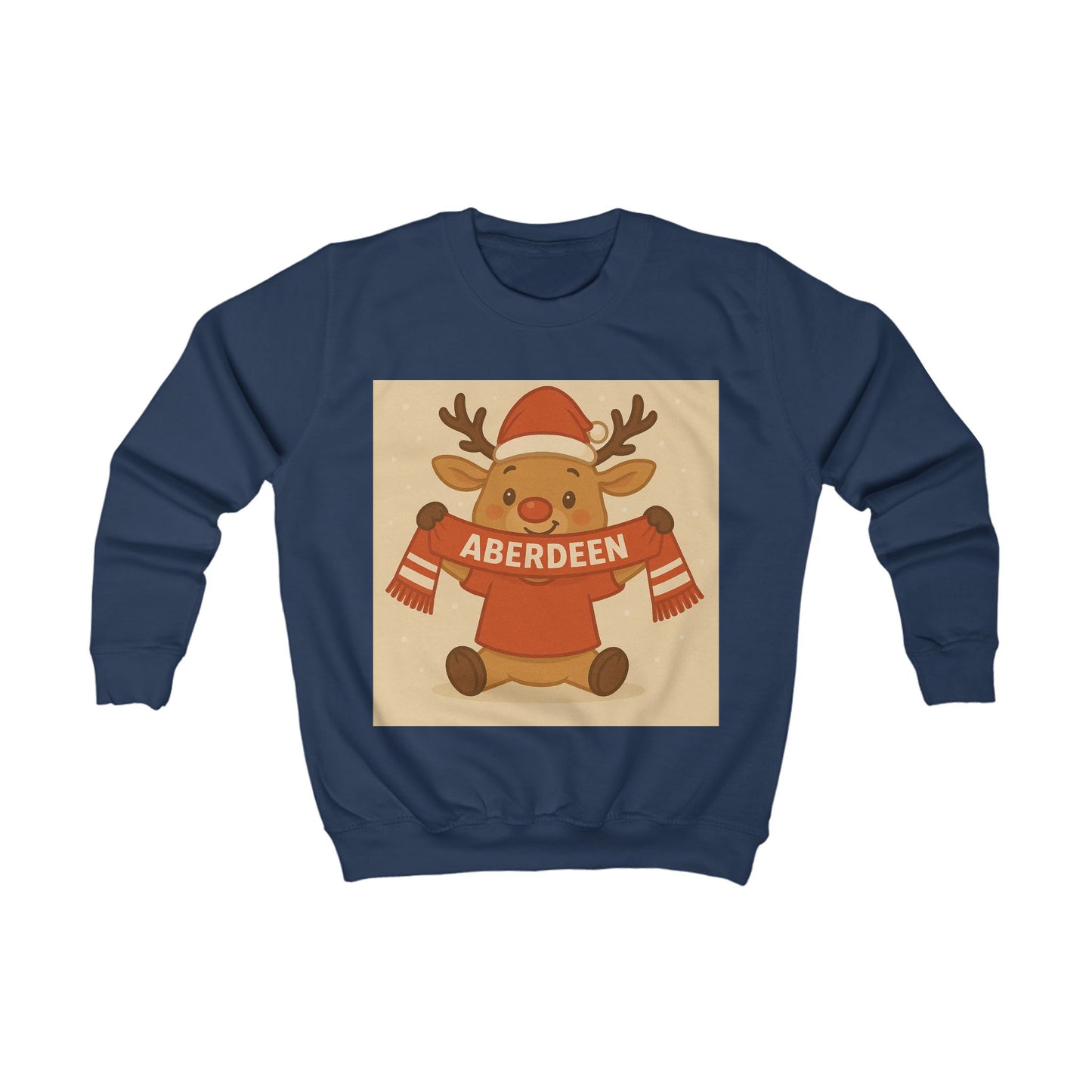 Children’s Aberdeen Reindeer Christmas Jumper