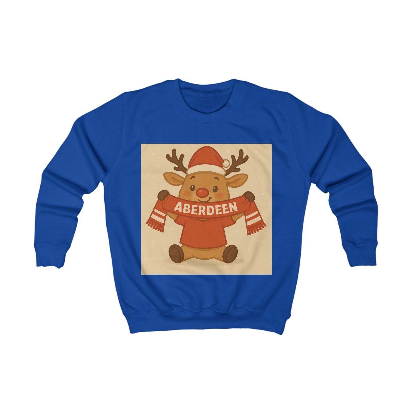 Children’s Aberdeen Reindeer Christmas Jumper
