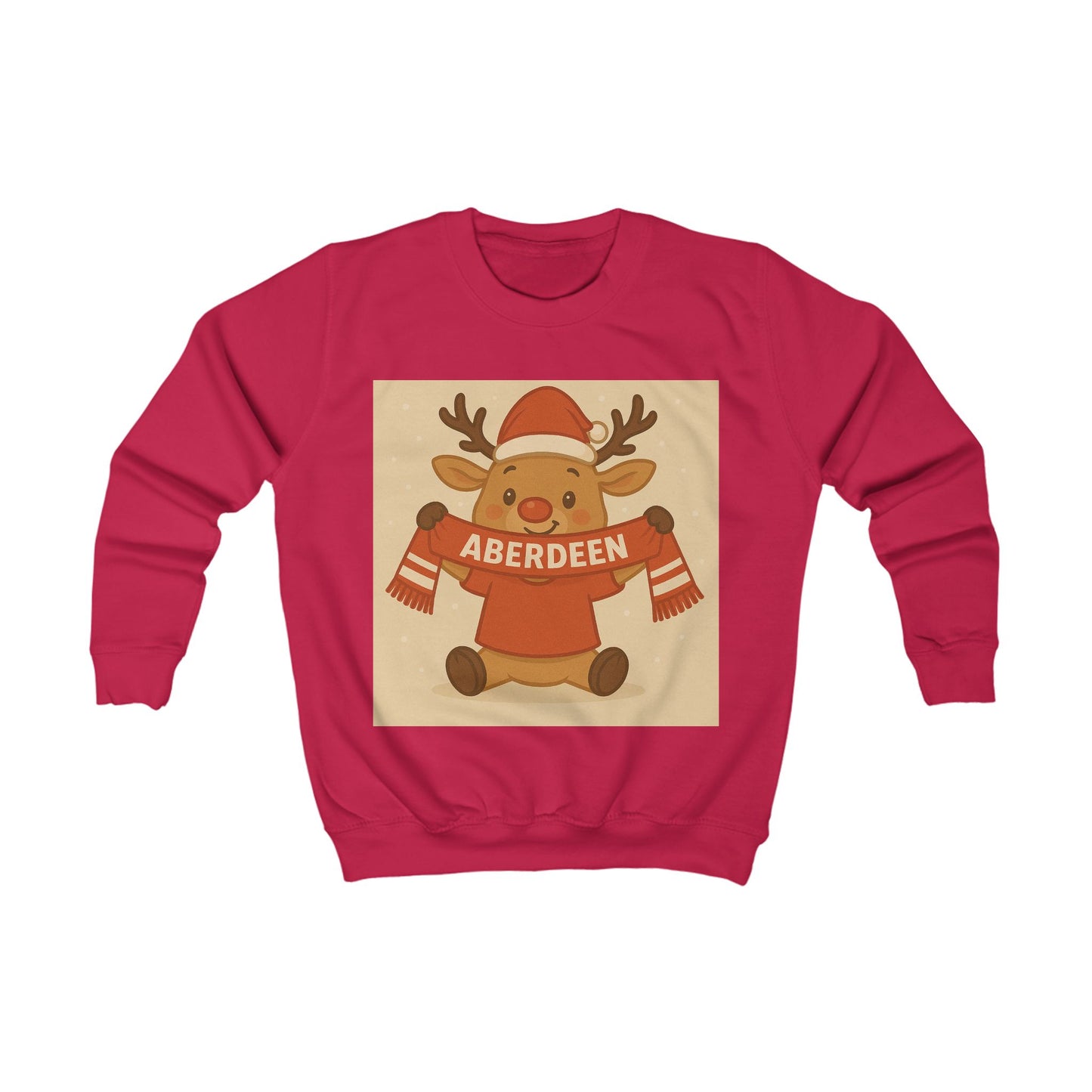 Children’s Aberdeen Reindeer Christmas Jumper