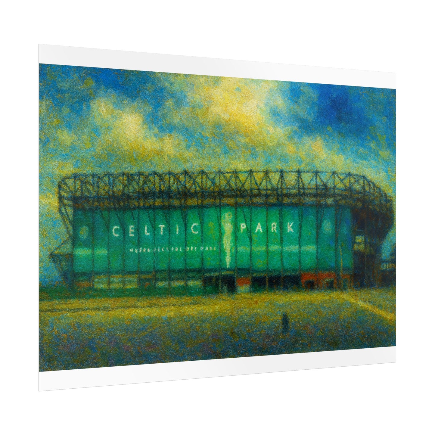 Celtic FC Celtic Park Art Print Poster