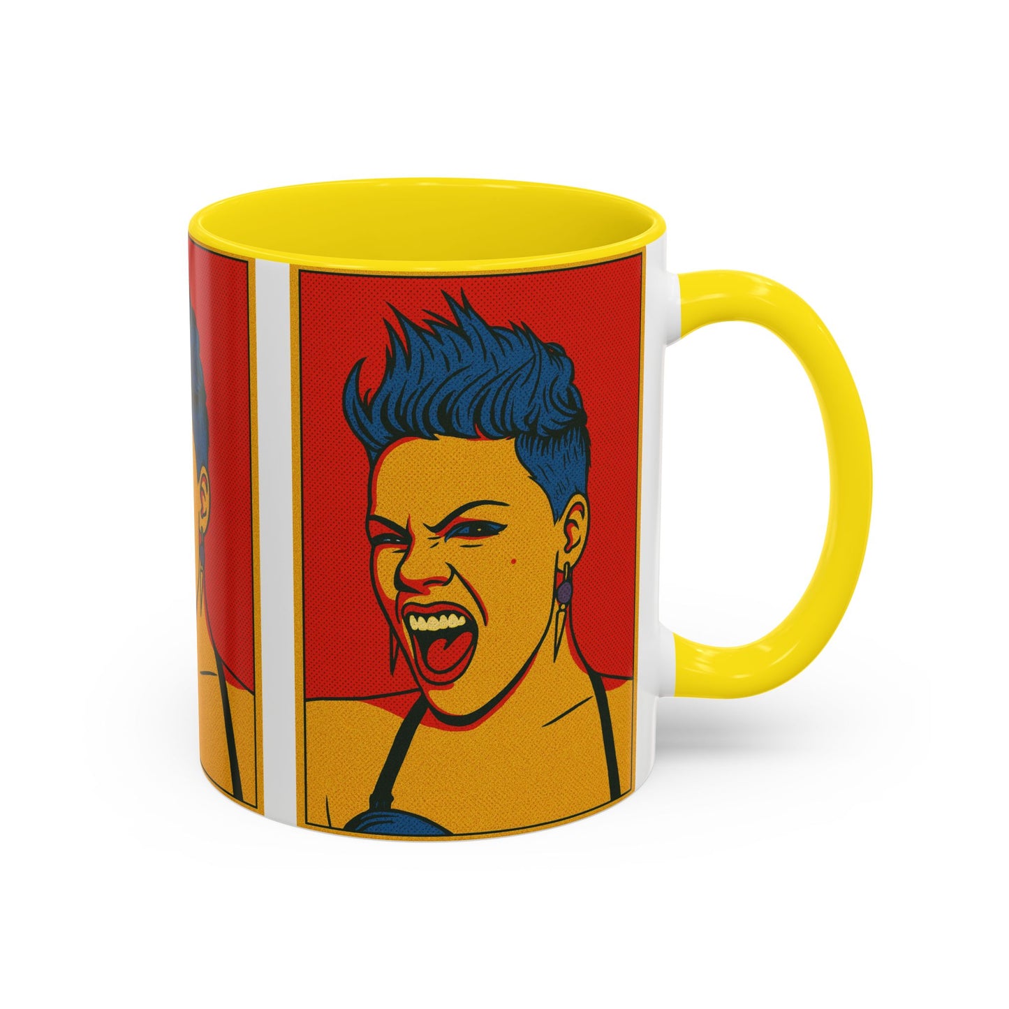 Pink Pop Art Mug