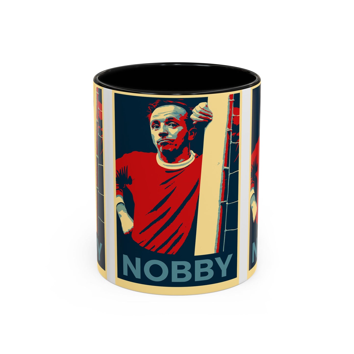 Nobby Stiles Hope Poster Mug - Manchester United