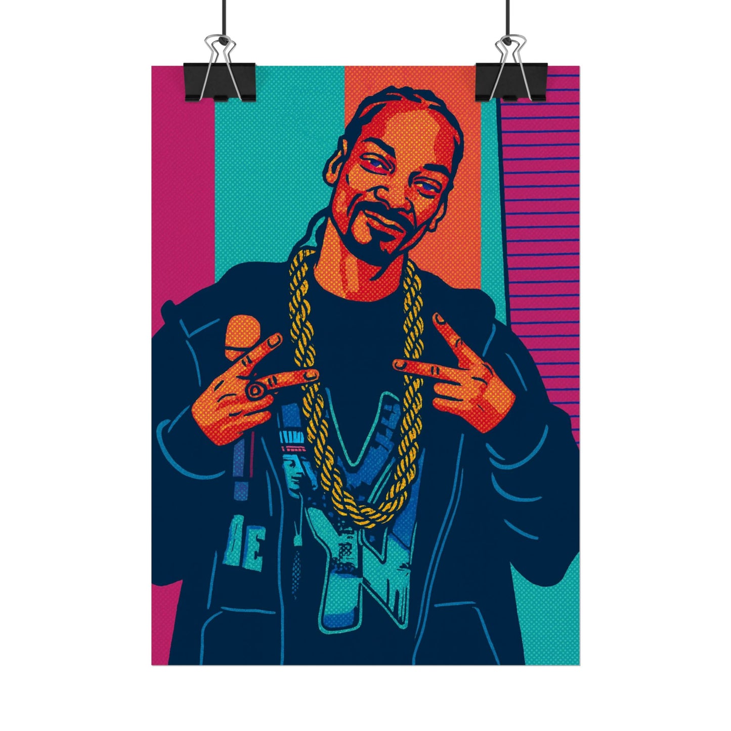 Snoop Dogg Pop Art Poster