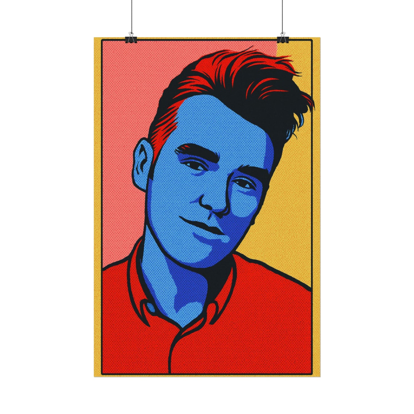 Morrissey Pop Art Poster