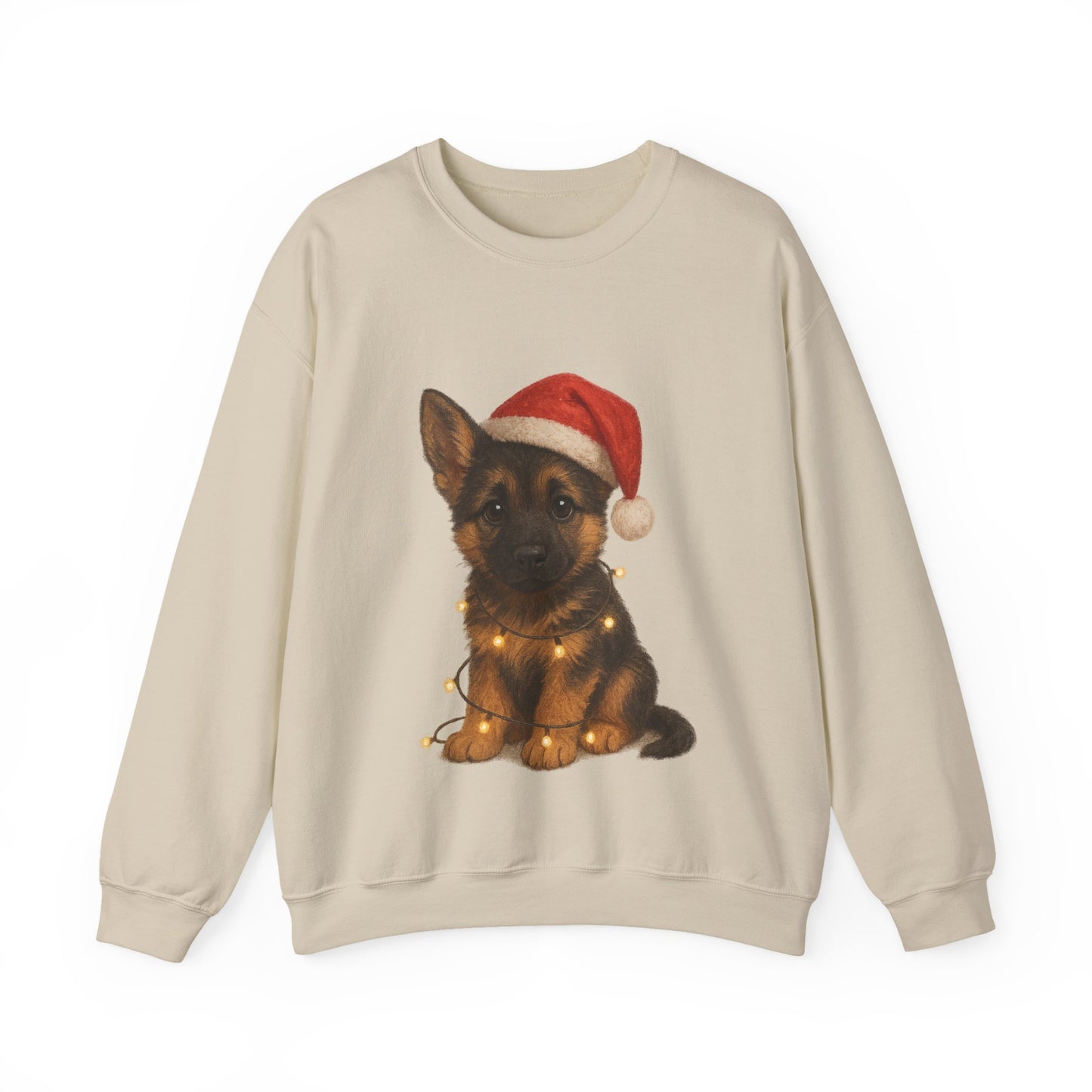 Christmas German Shepherd Puppy Sweatshirt