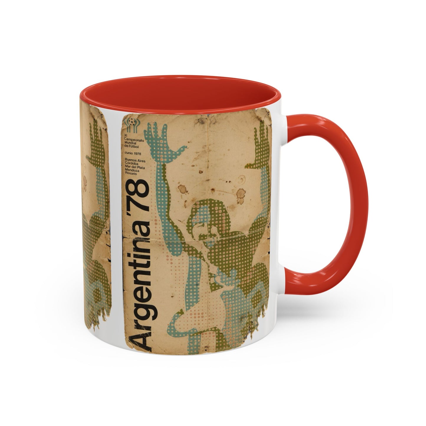 Argentina 78 World Cup Poster Coffee Mug (11, 15oz)