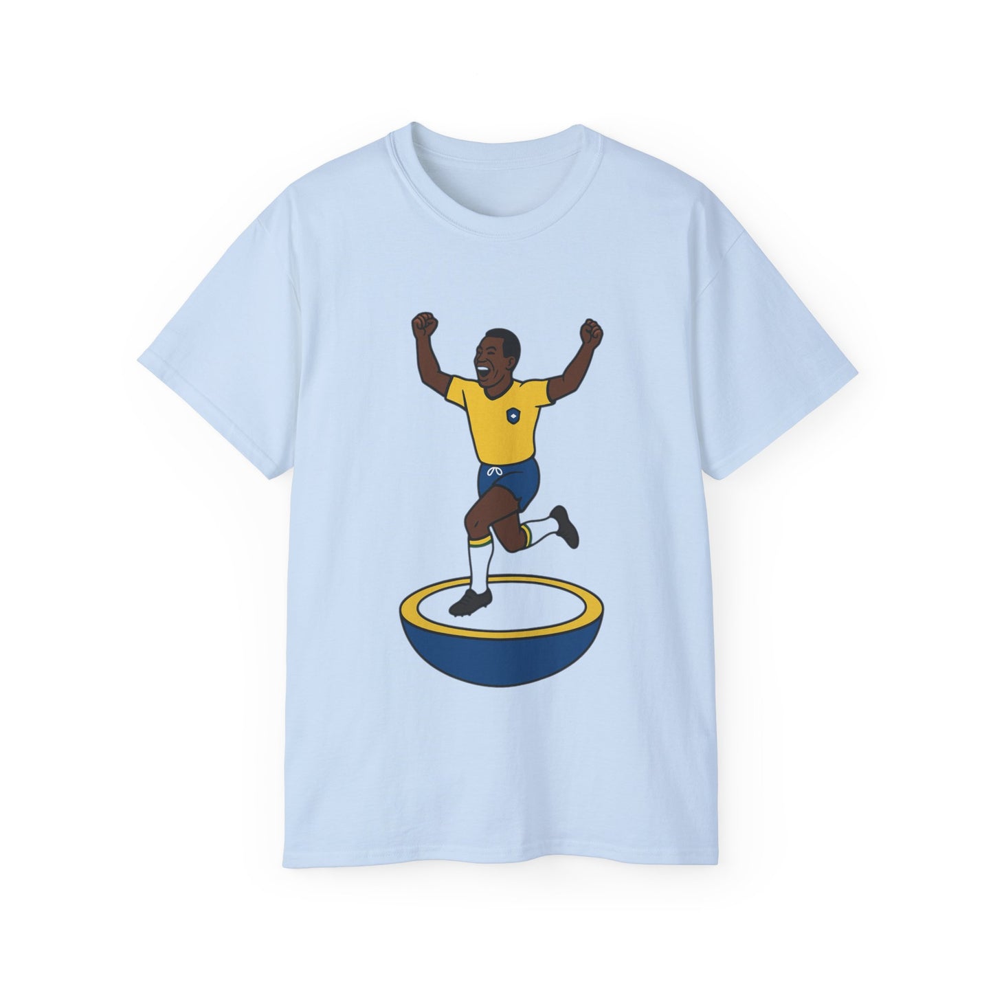 Pele Cartoon Subbuteo T-Shirt - Brazil